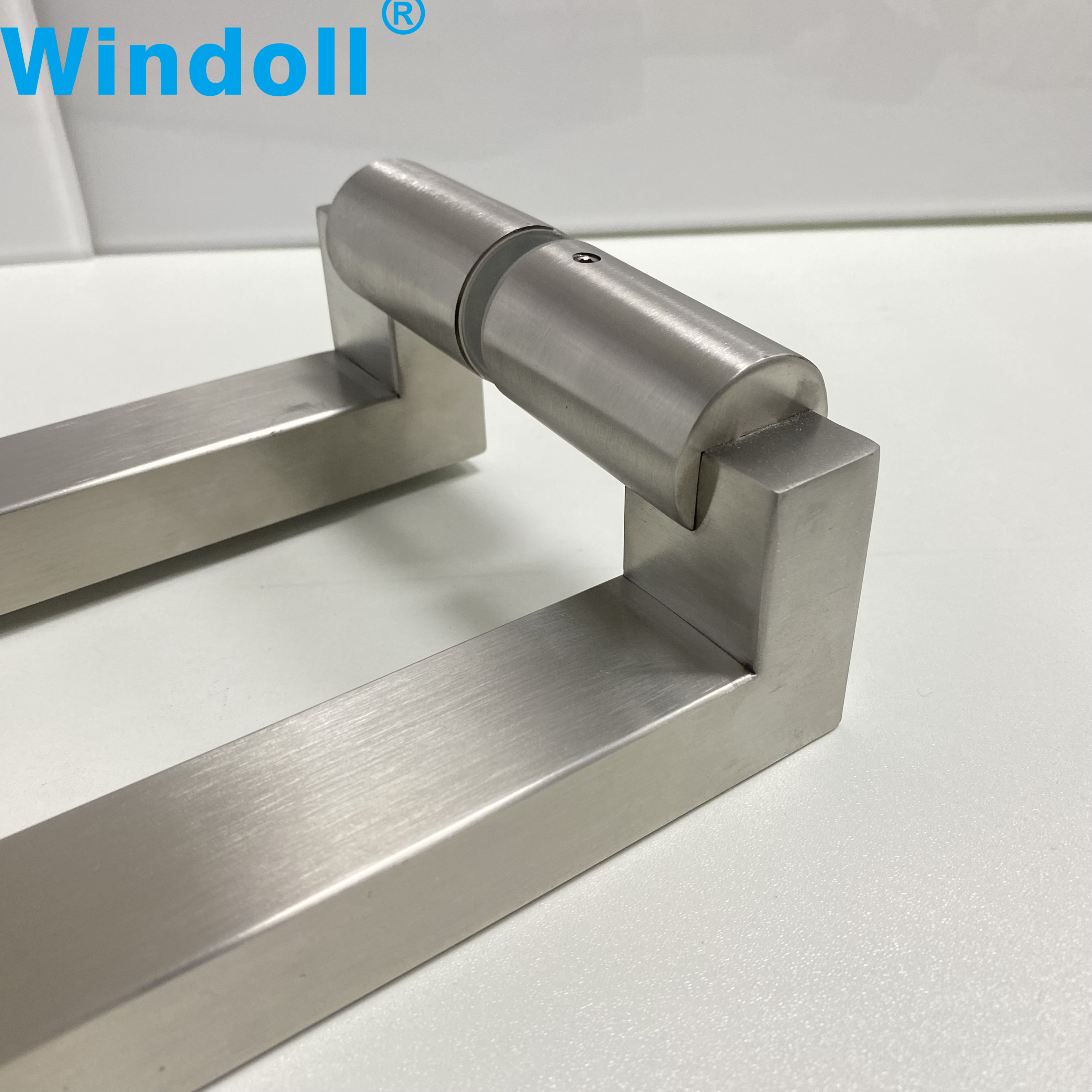 Stainless Steel Long Main Door Big Size Premium Glass Door Wood Handle Pull for Modern Glass Door