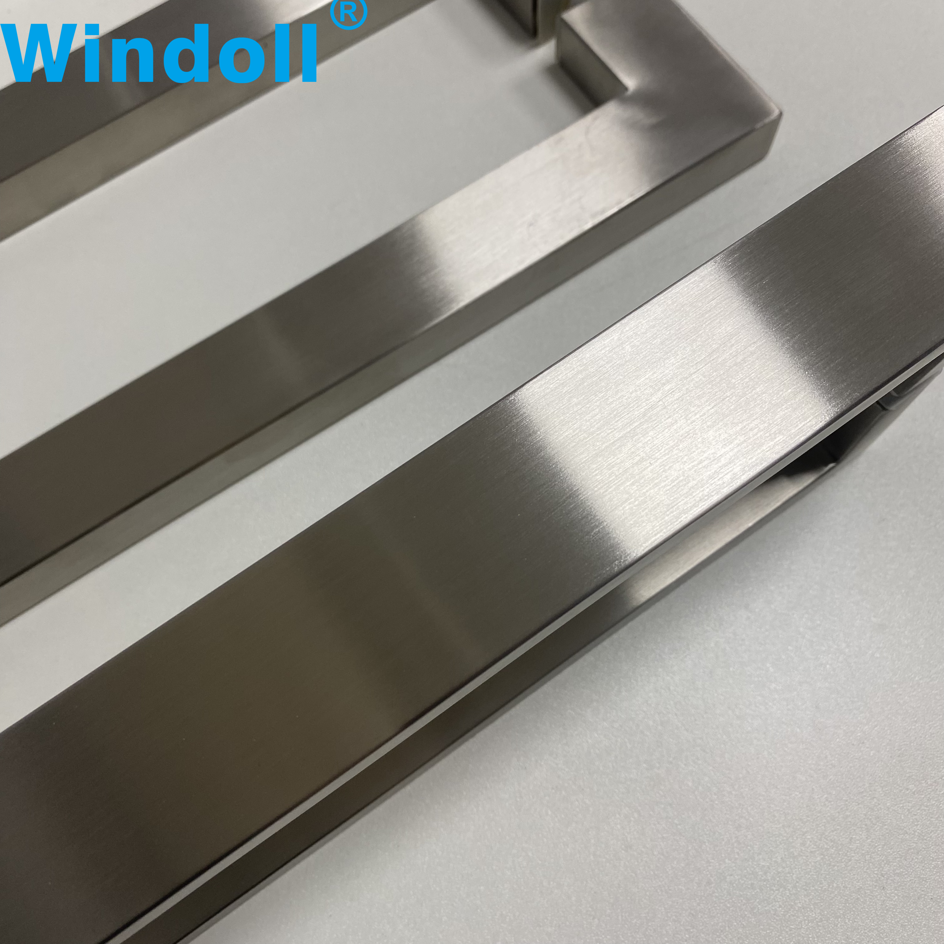 Stainless Steel Modern Entrance Door Pull Handle Stainless Steel Glass Door Long Ladder H Shape Pull Handle for Glass Door