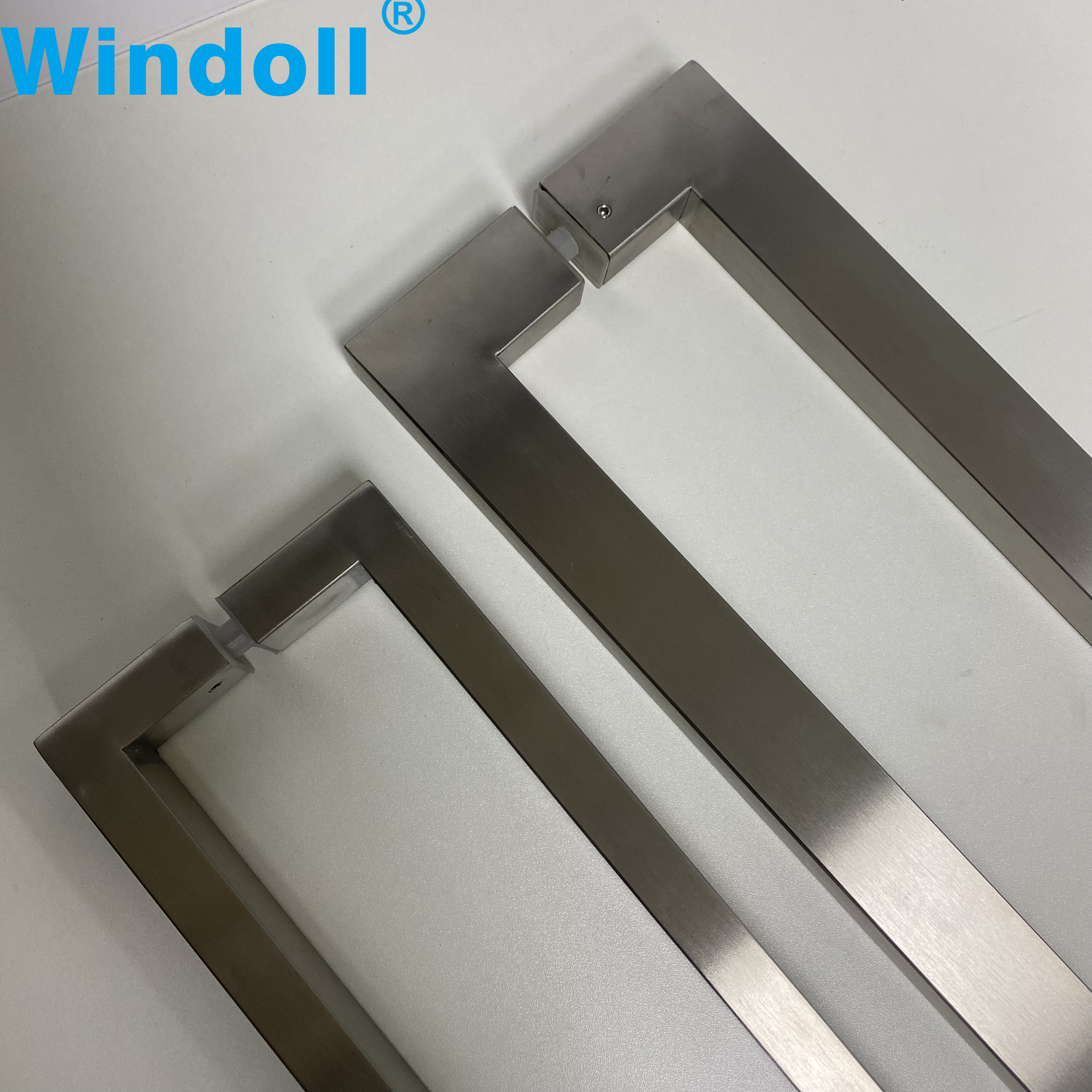 Stainless Steel Modern Entrance Door Pull Handle Stainless Steel Glass Door Long Ladder H Shape Pull Handle for Glass Door