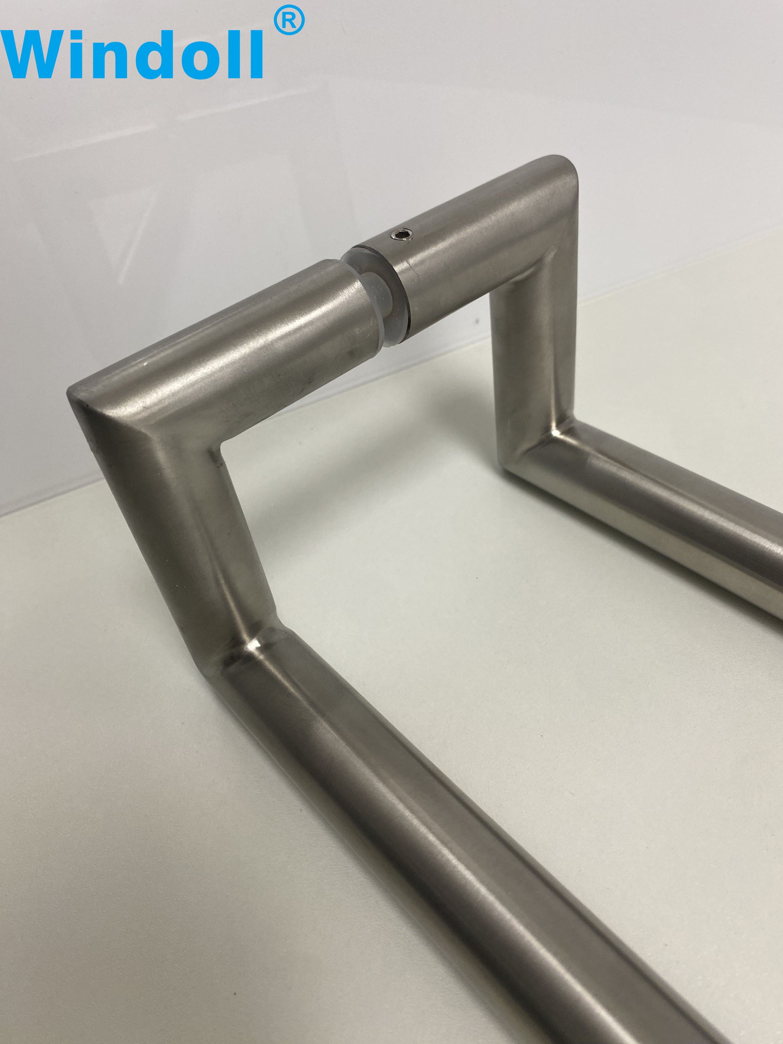 Customized High Quality Multi Style H S Square Tube Stainless Steel Glass Door Handle SS