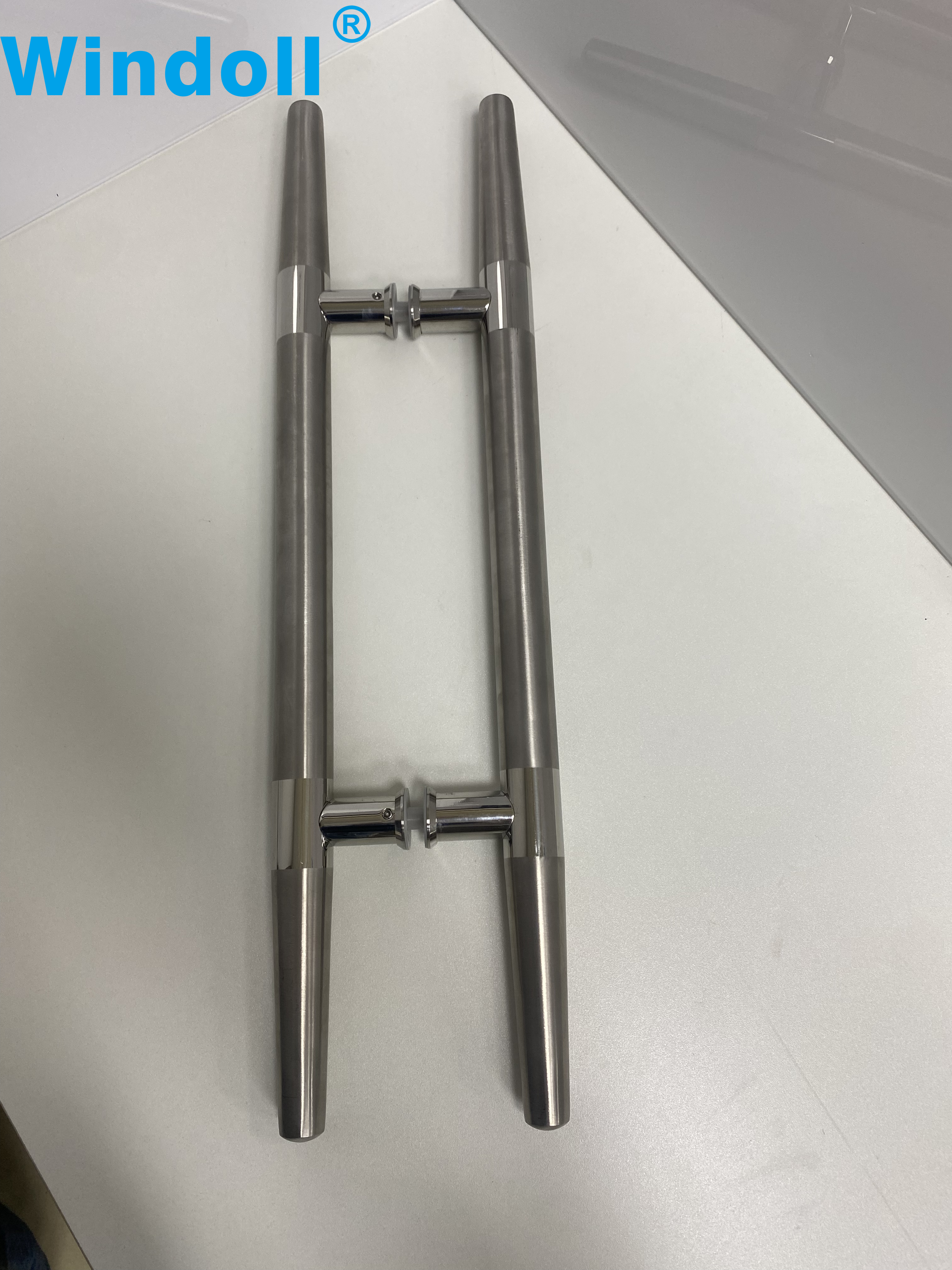 ODM OEM H-shaped Stainless Stell Showerroom Glass Handle Pull Handle