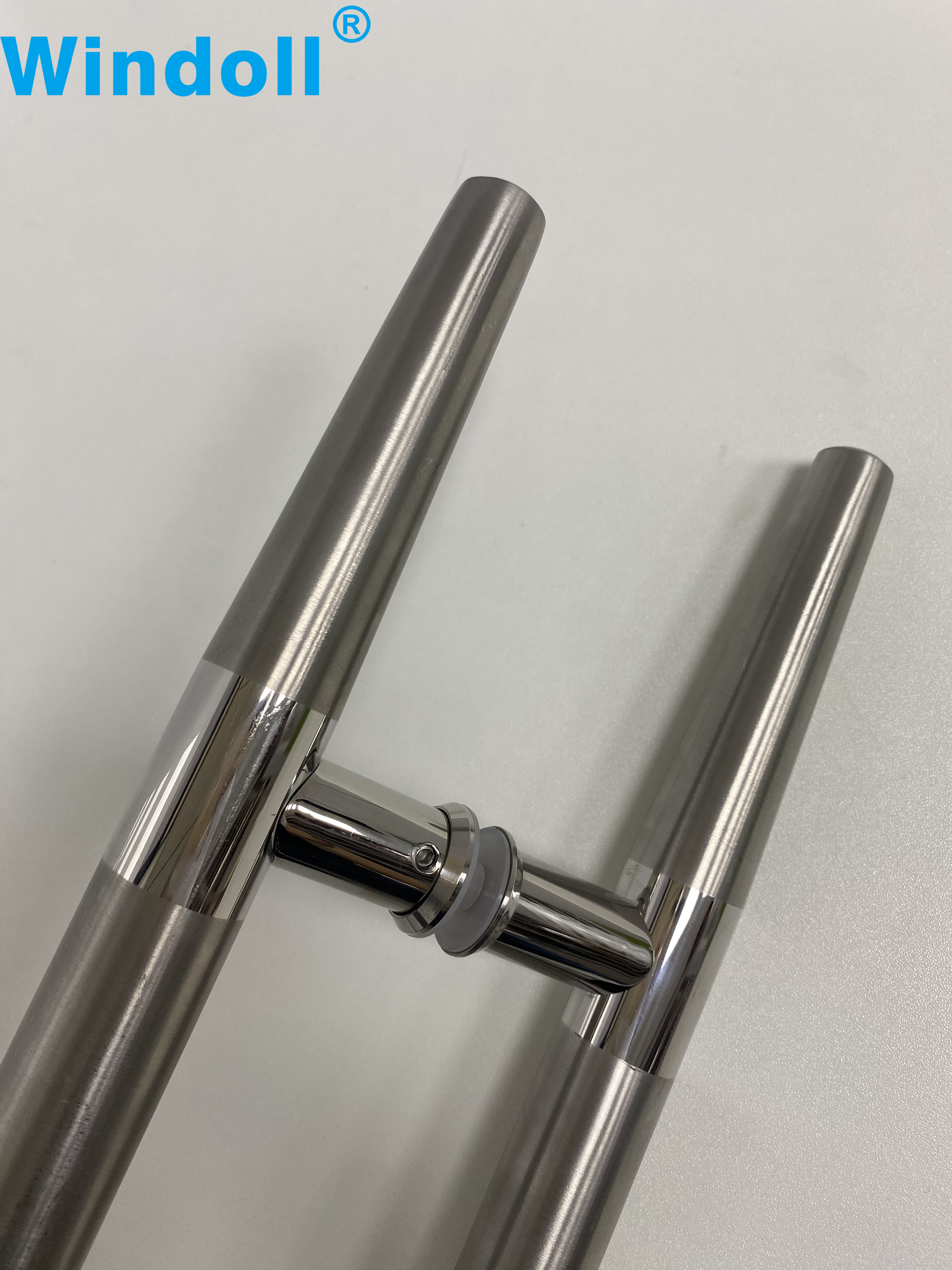 ODM OEM H-shaped Stainless Stell Showerroom Glass Handle Pull Handle