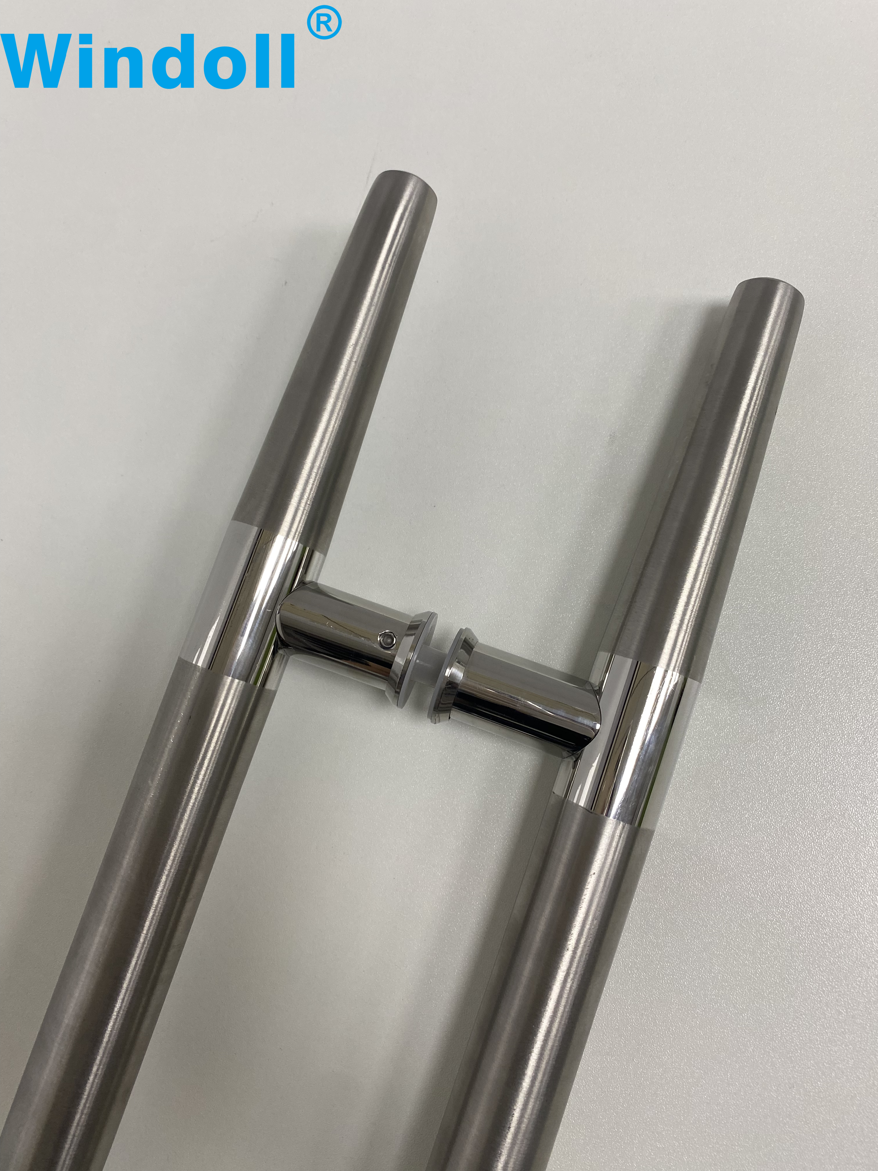 ODM OEM H-shaped Stainless Stell Showerroom Glass Handle Pull Handle