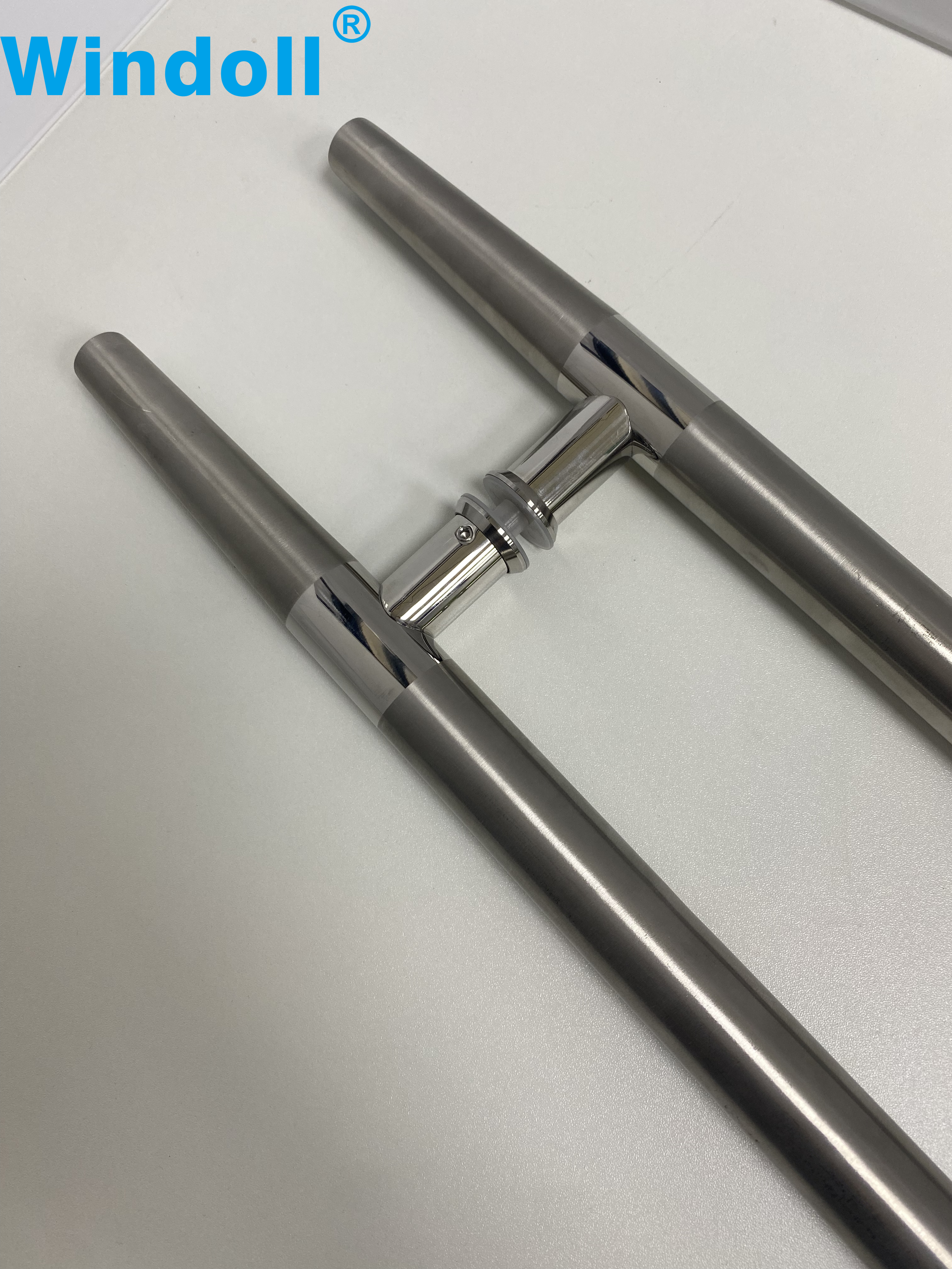 ODM OEM H-shaped Stainless Stell Showerroom Glass Handle Pull Handle