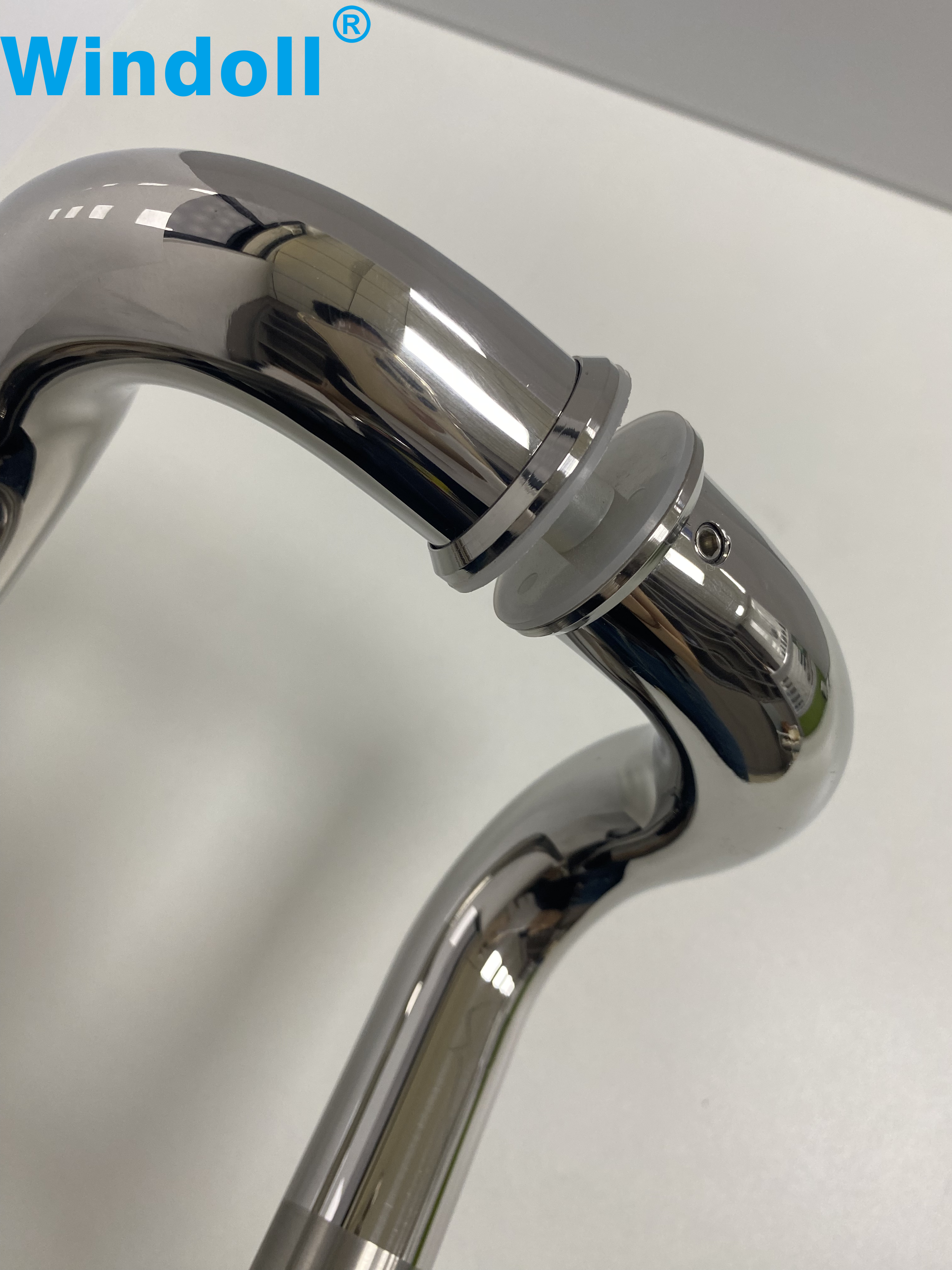 Customized Modern Polishing Mirror Sanding Black Gold Round Square Stainless Steel 201 304 Exterior Main Glass Door Pull Handle