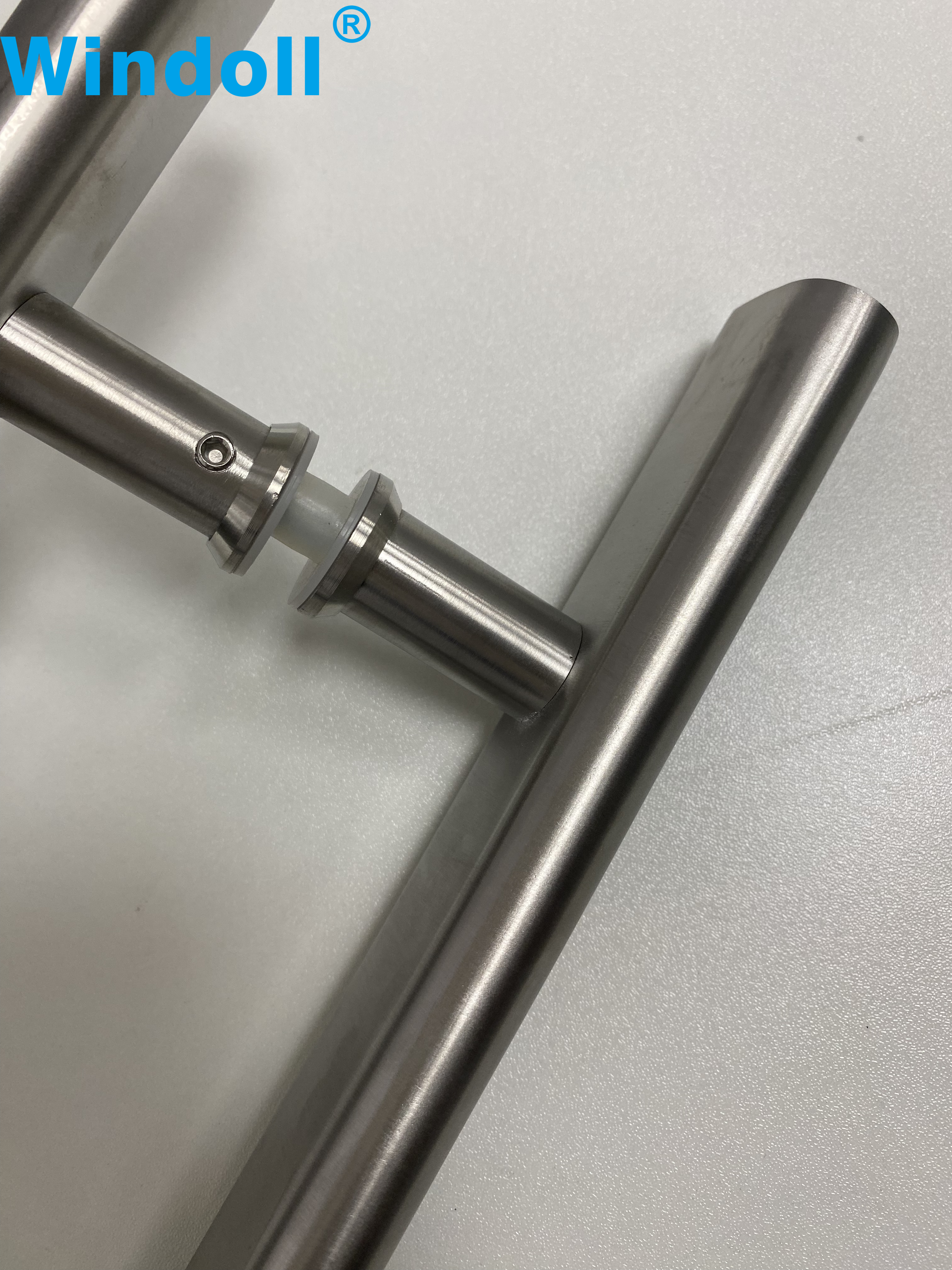 Factory 304 Stainless Steel Glass Door Handle Thinckness Door Handle Sliding