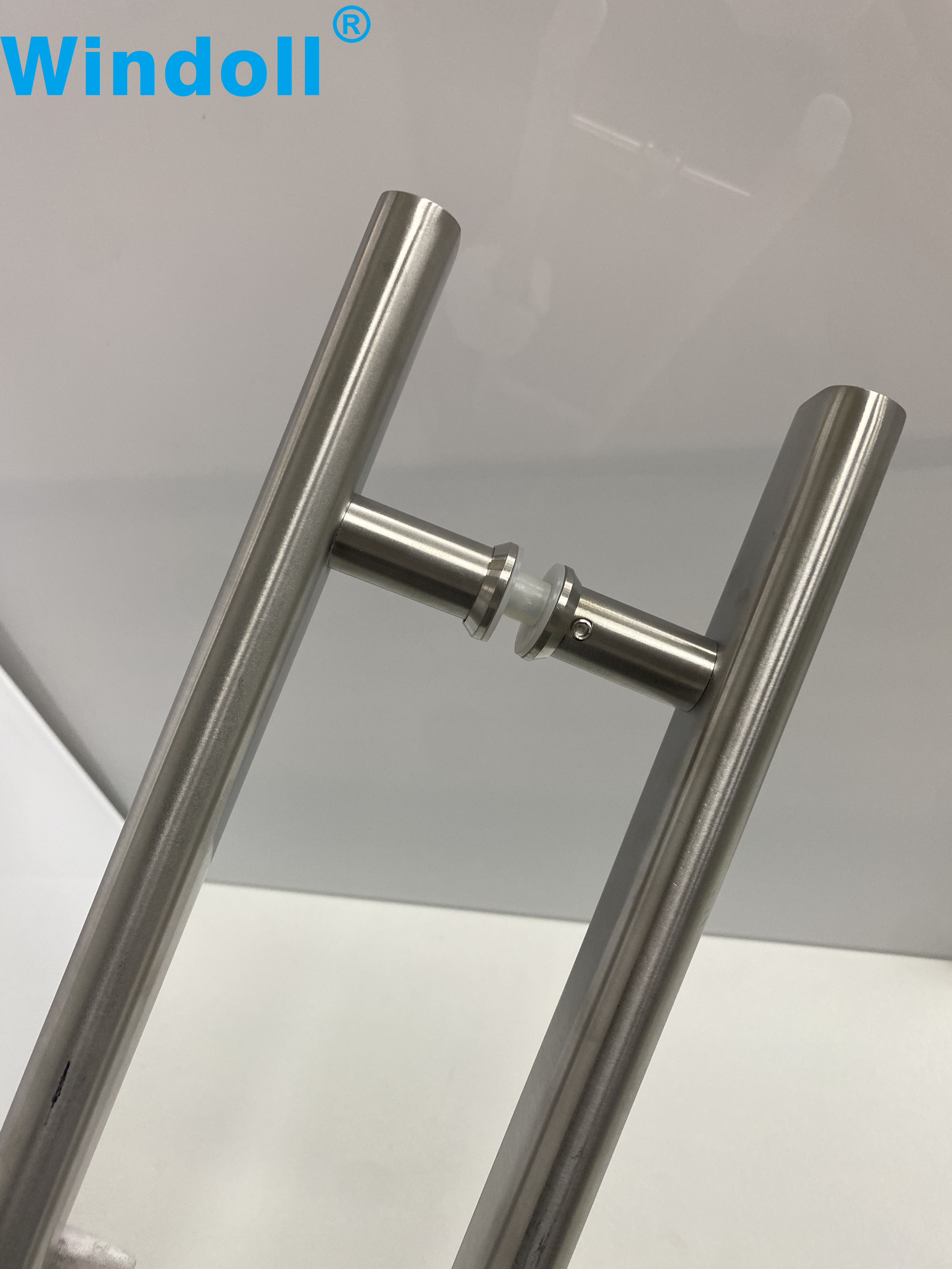 Factory 304 Stainless Steel Glass Door Handle Thinckness Door Handle Sliding