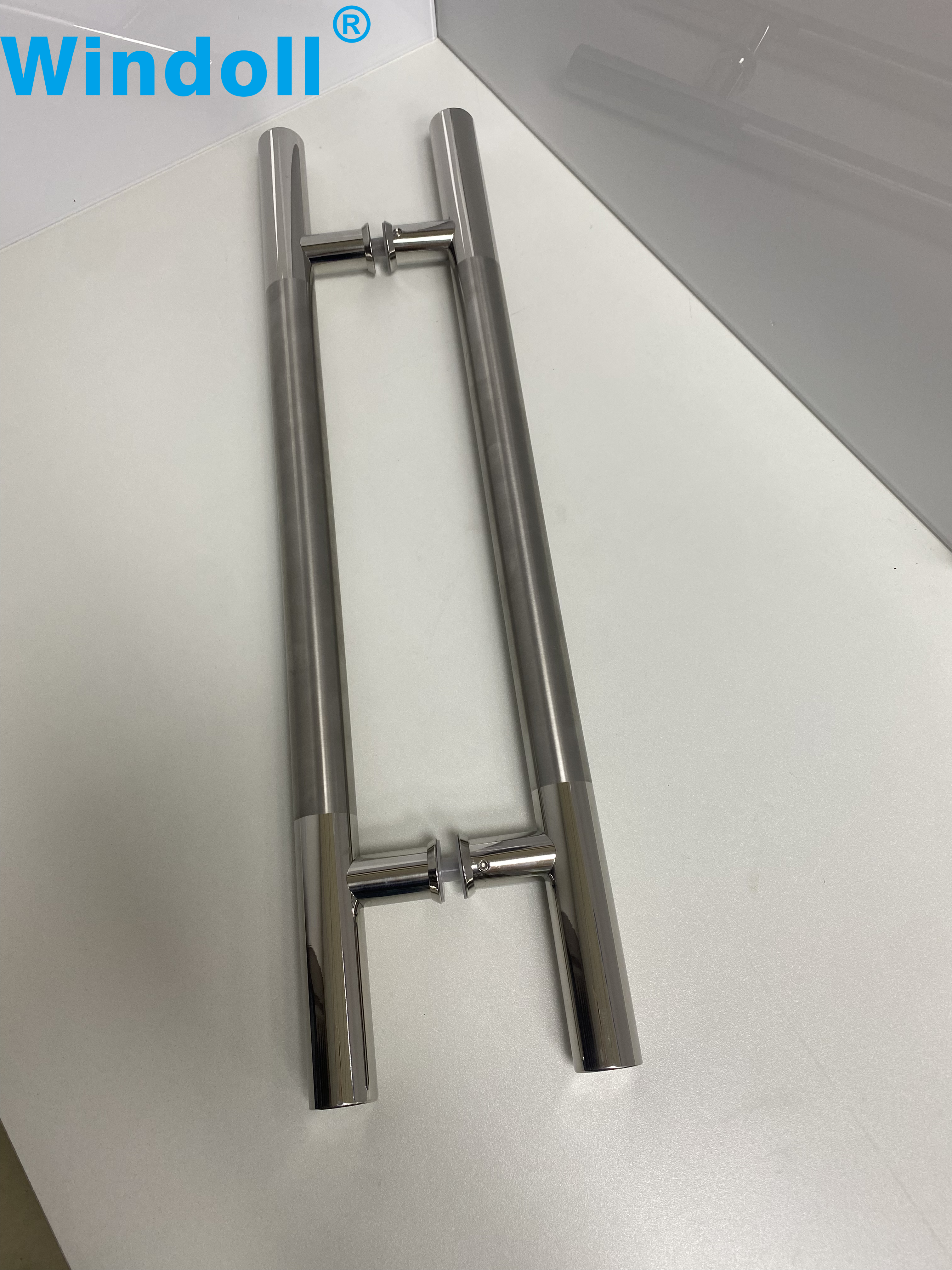 Hot Selling Shower Door Handle Stainless Steel Tempered Glass Handle Modern Glass Door Handle