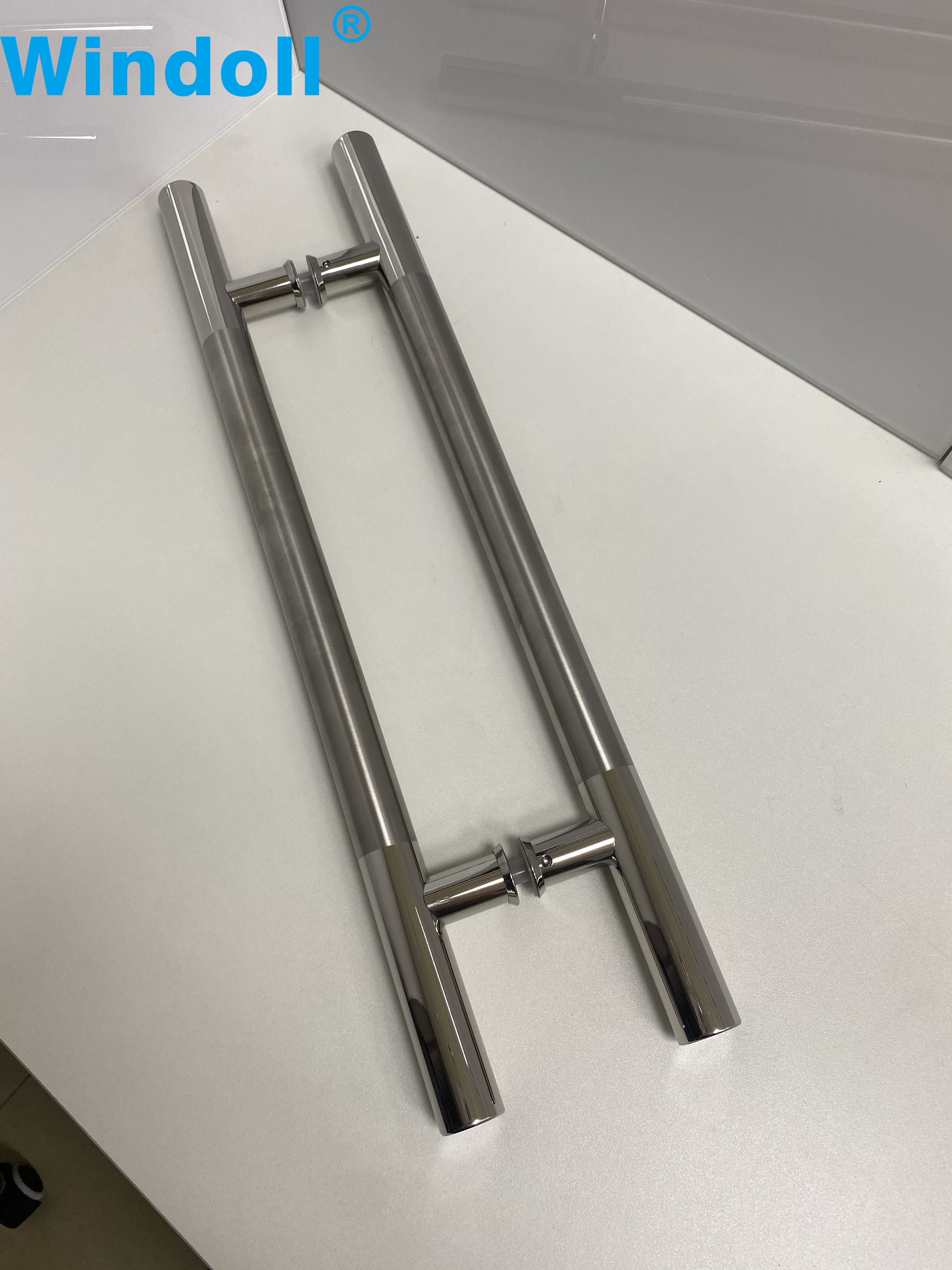 Hot Selling Shower Door Handle Stainless Steel Tempered Glass Handle Modern Glass Door Handle