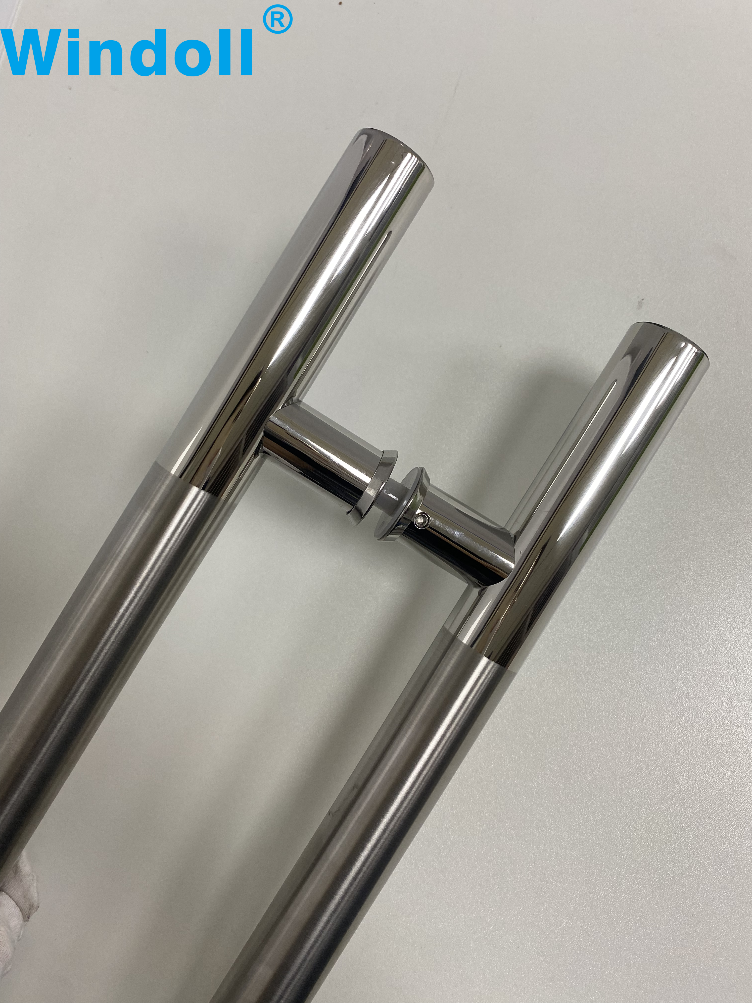 Hot Selling Shower Door Handle Stainless Steel Tempered Glass Handle Modern Glass Door Handle