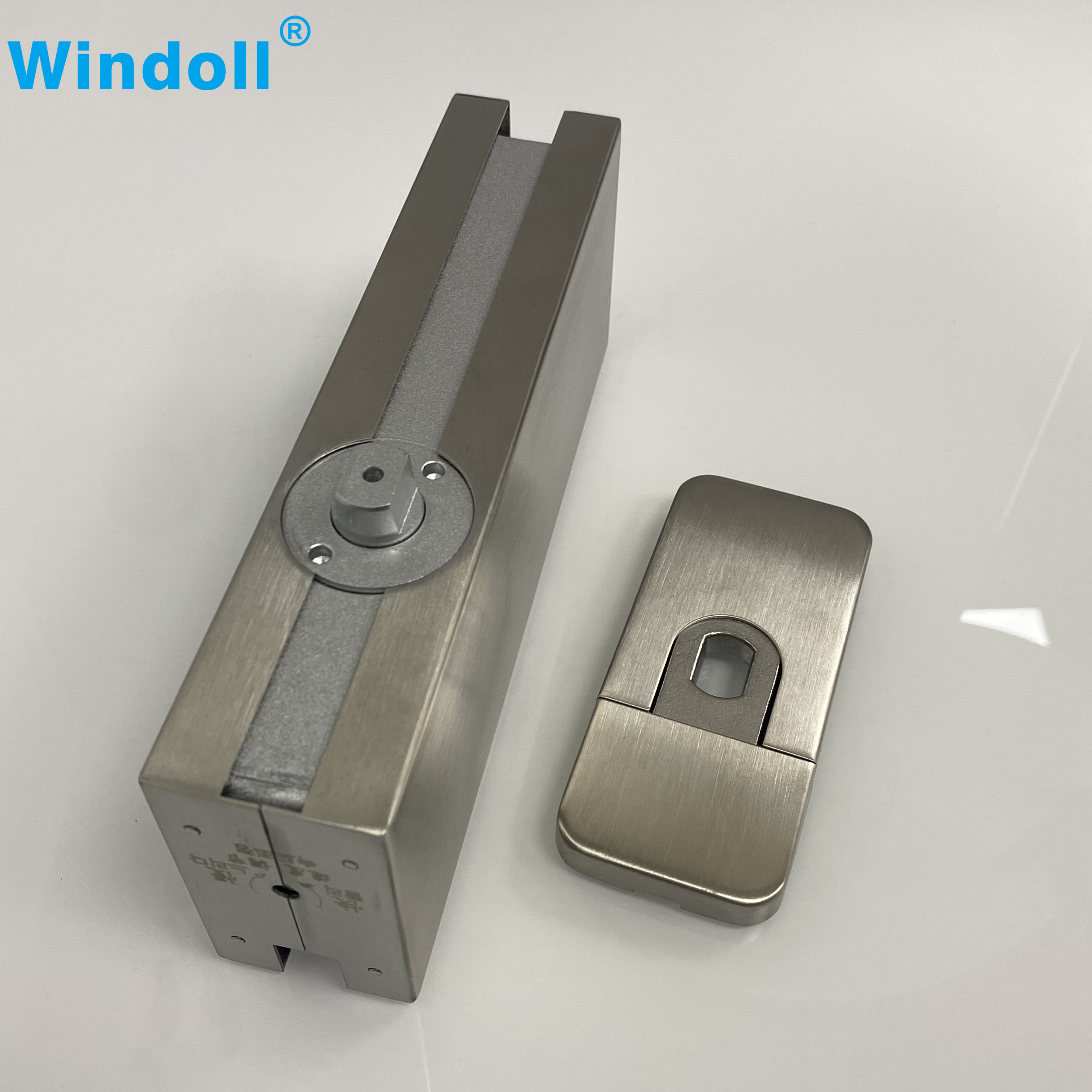 No-digging Hydraulic Heavy Duty Floor Spring Glass Concealed Door Closer
