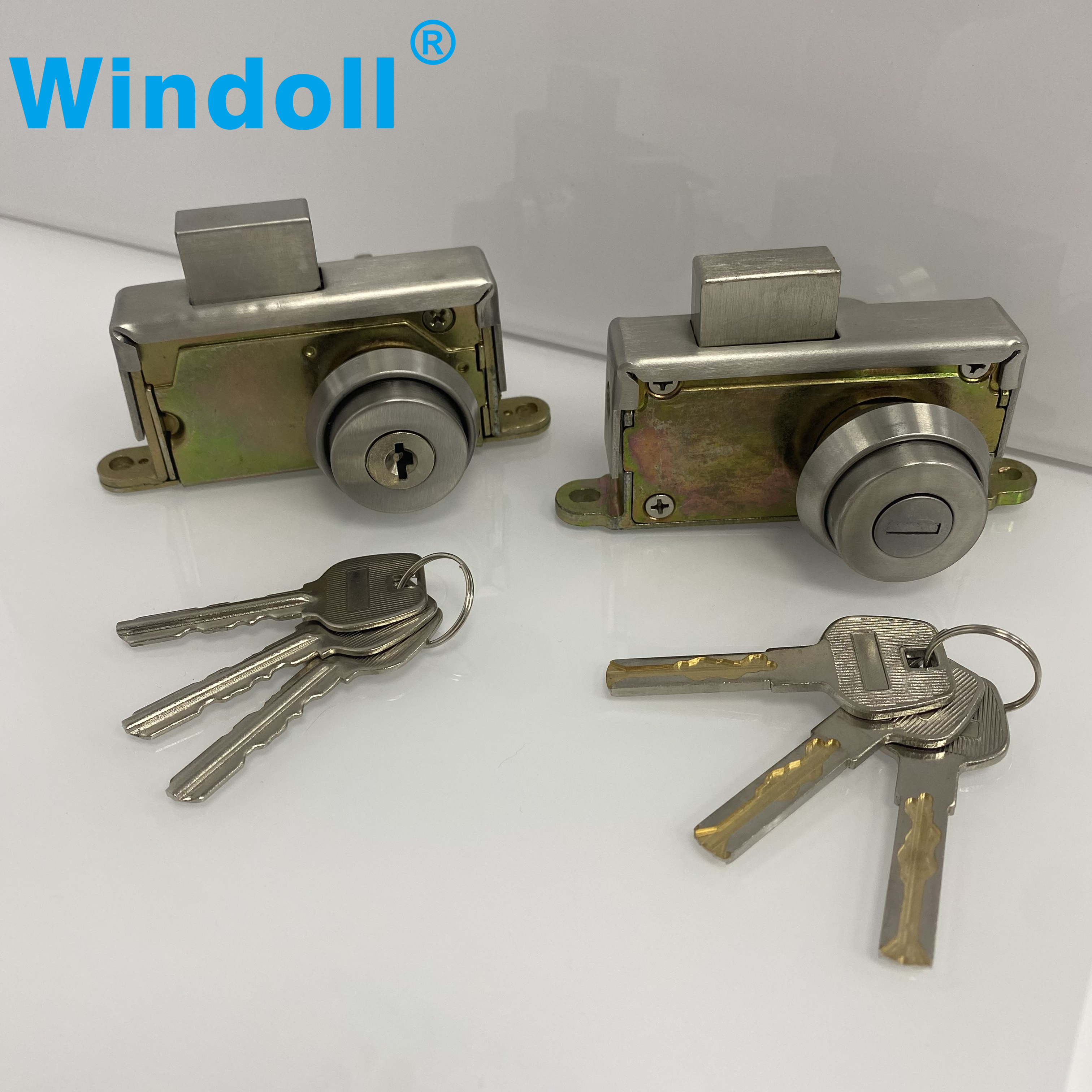 High Quality Glass Door Latch Ground Lock for Frameless Glass Door