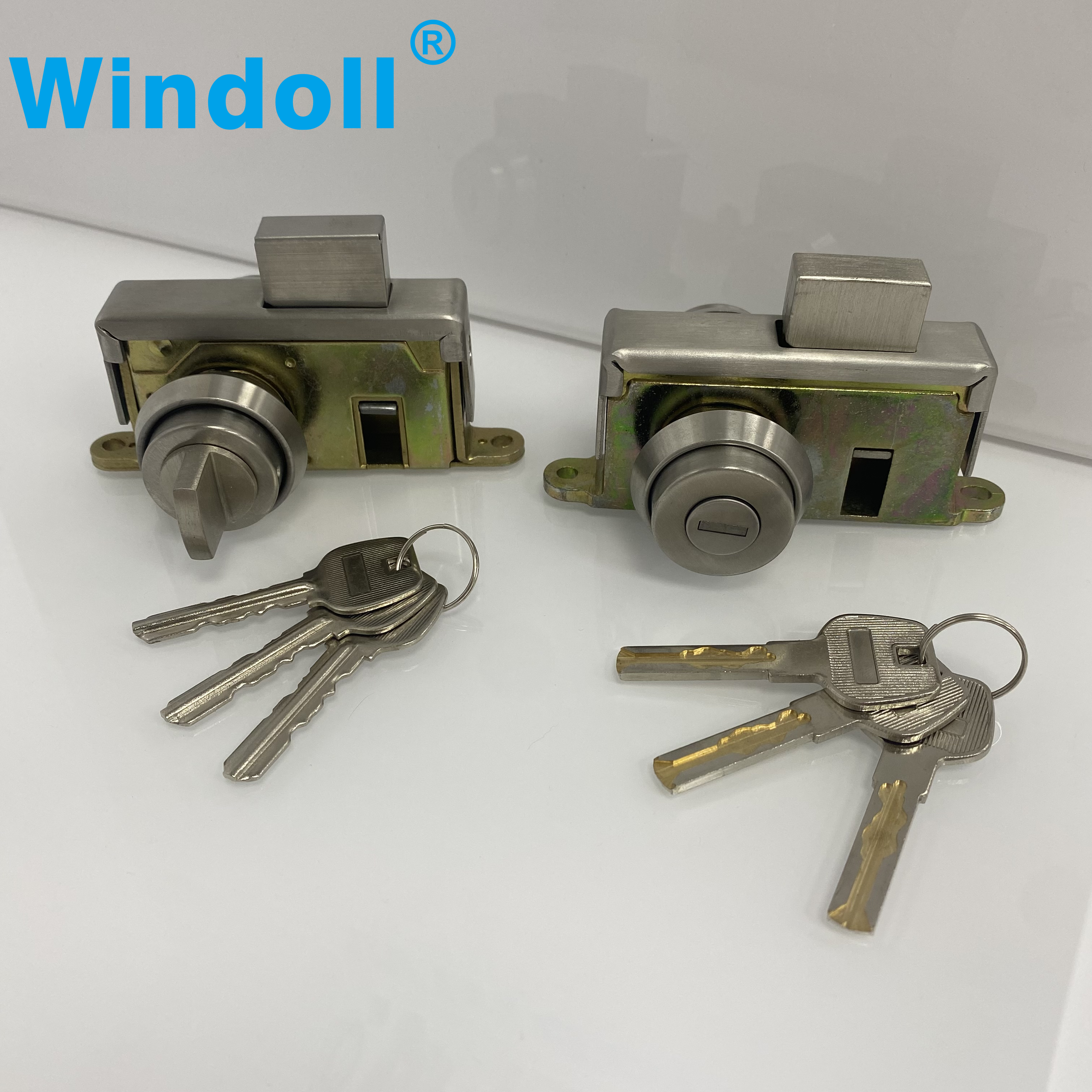 High Quality Glass Door Latch Ground Lock for Frameless Glass Door