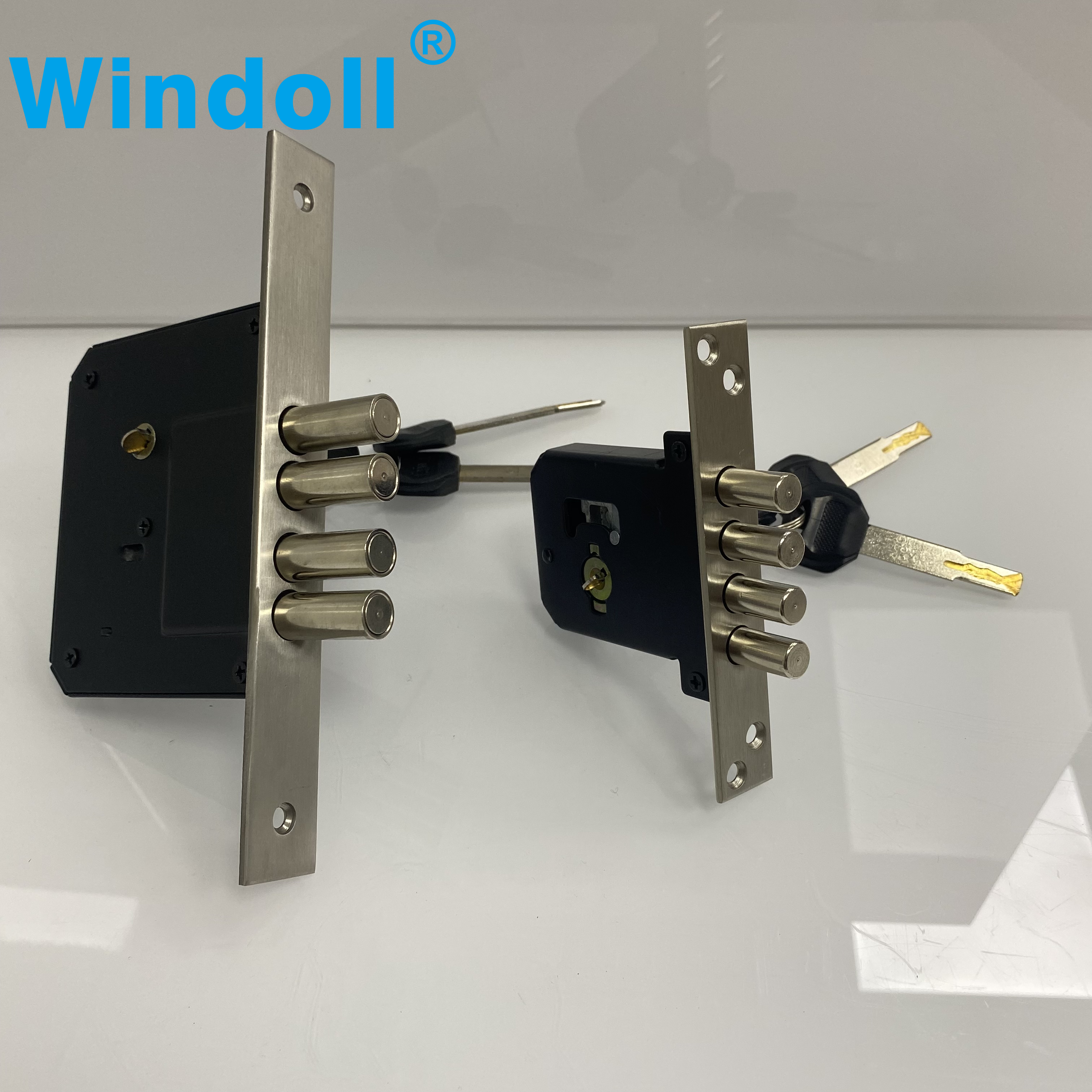 Heavy Duty Durable Stainless Steel Door Locks Mortise Lock Brass Cylinder Lock