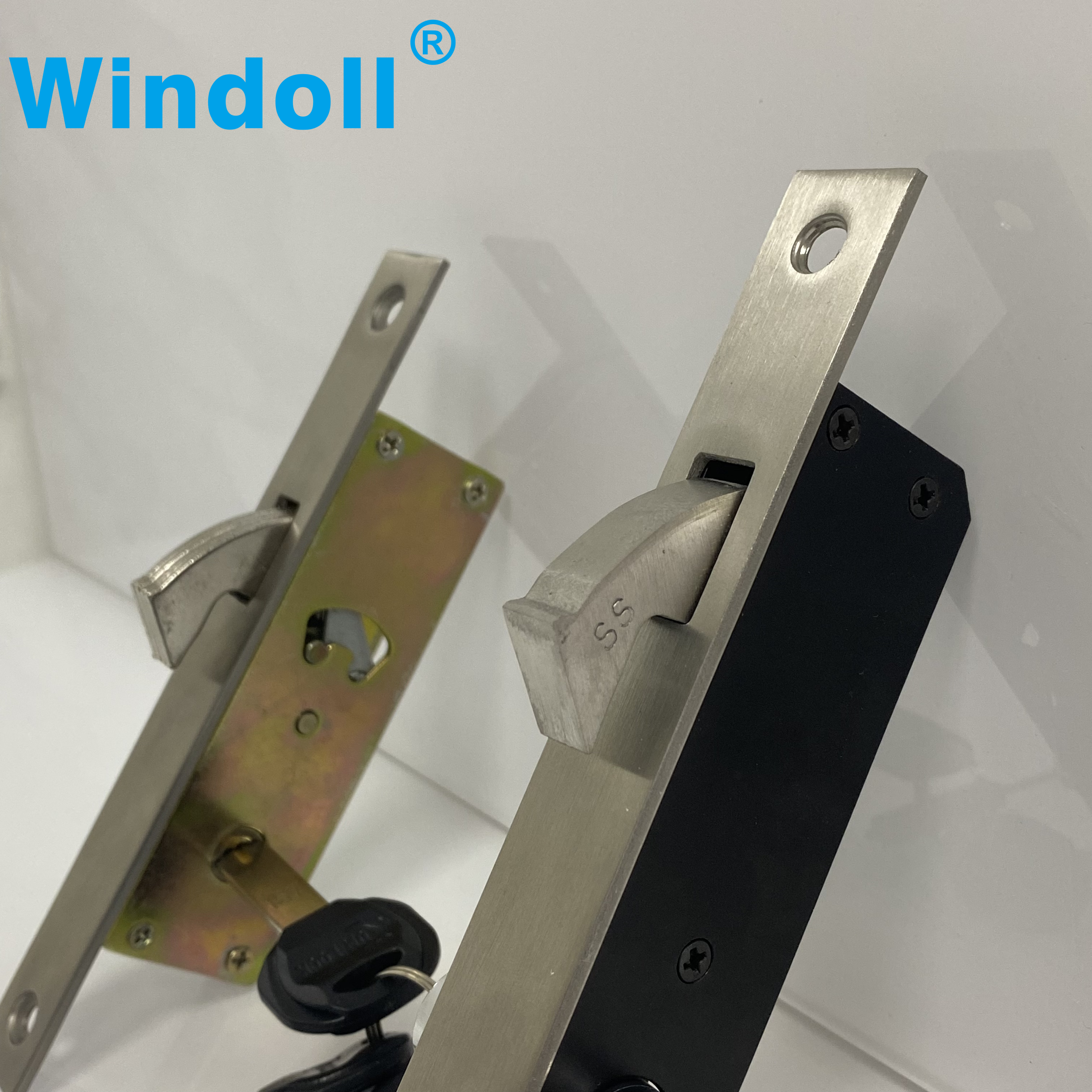 Hook Lock Tongue Profile Lock Sliding Mortise Door Lock for Sliding Door