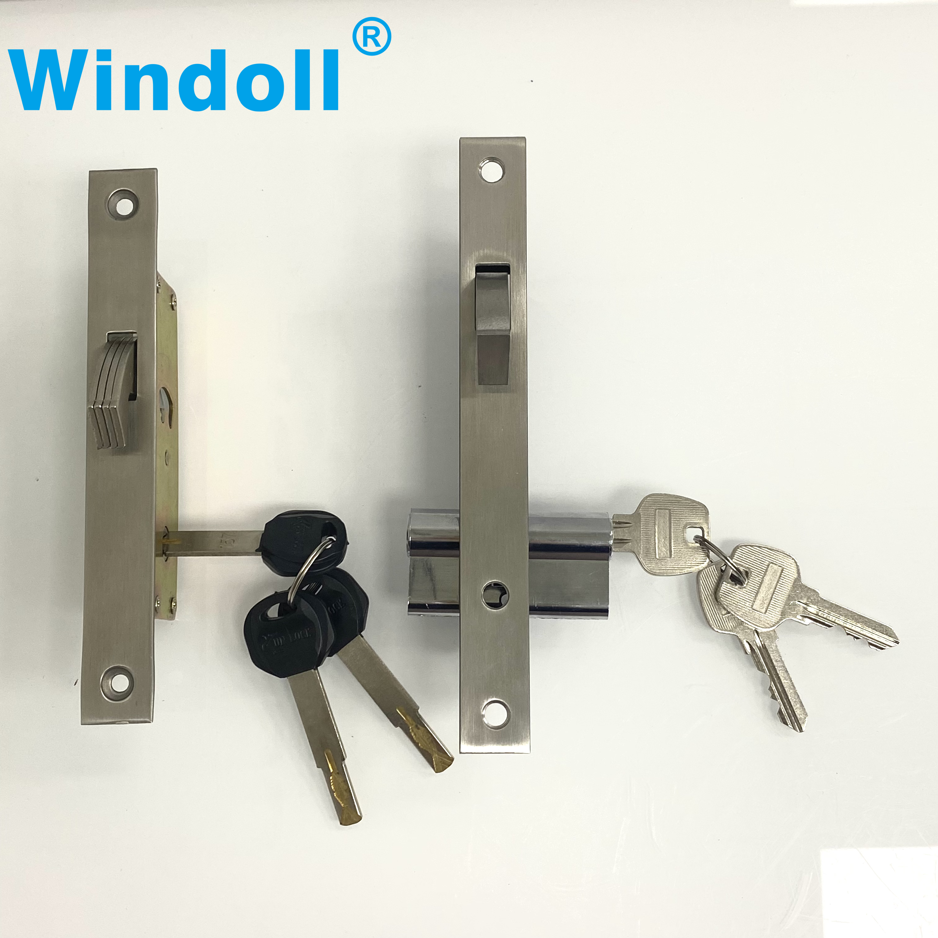 Hook Lock Tongue Profile Lock Sliding Mortise Door Lock for Sliding Door