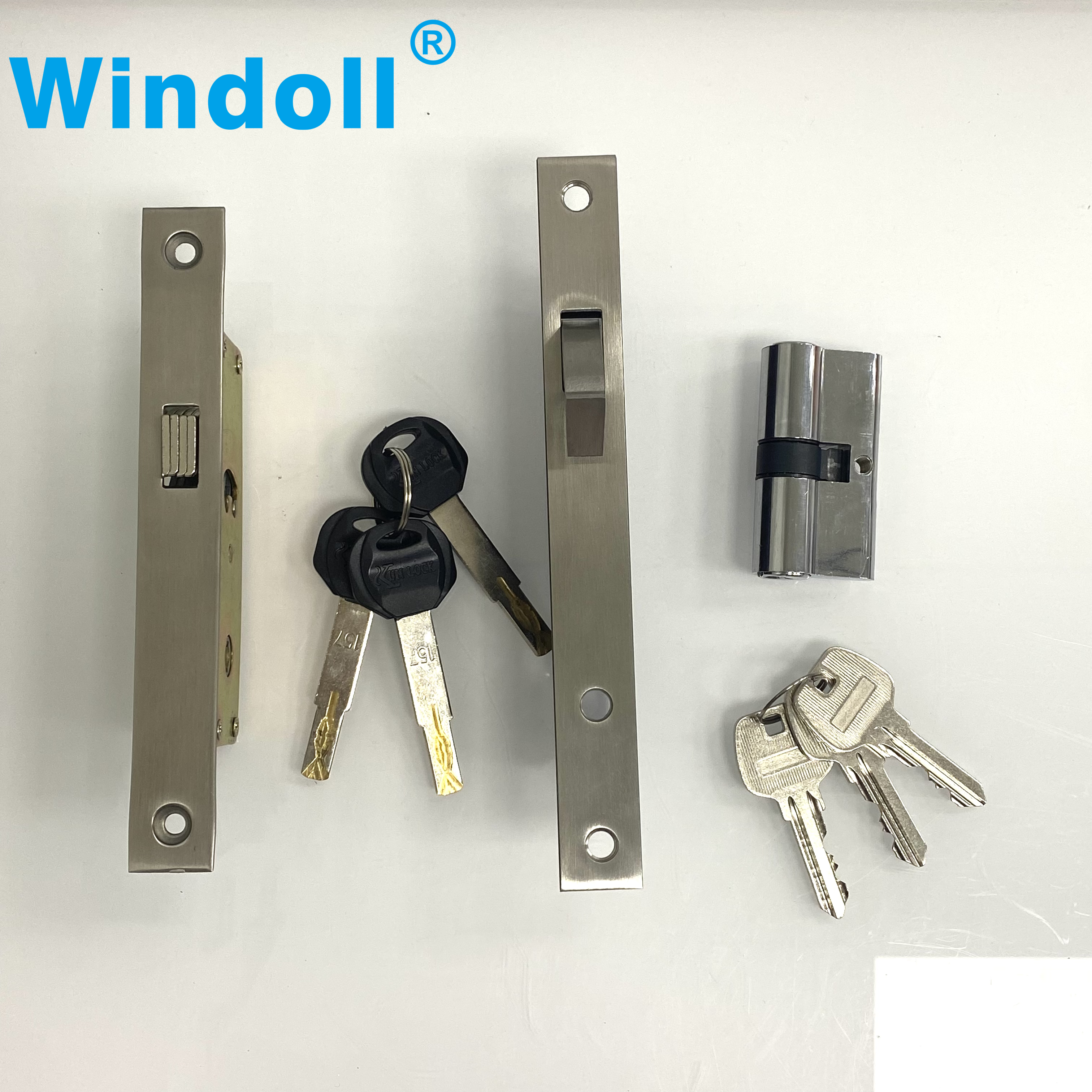 Hook Lock Tongue Profile Lock Sliding Mortise Door Lock for Sliding Door