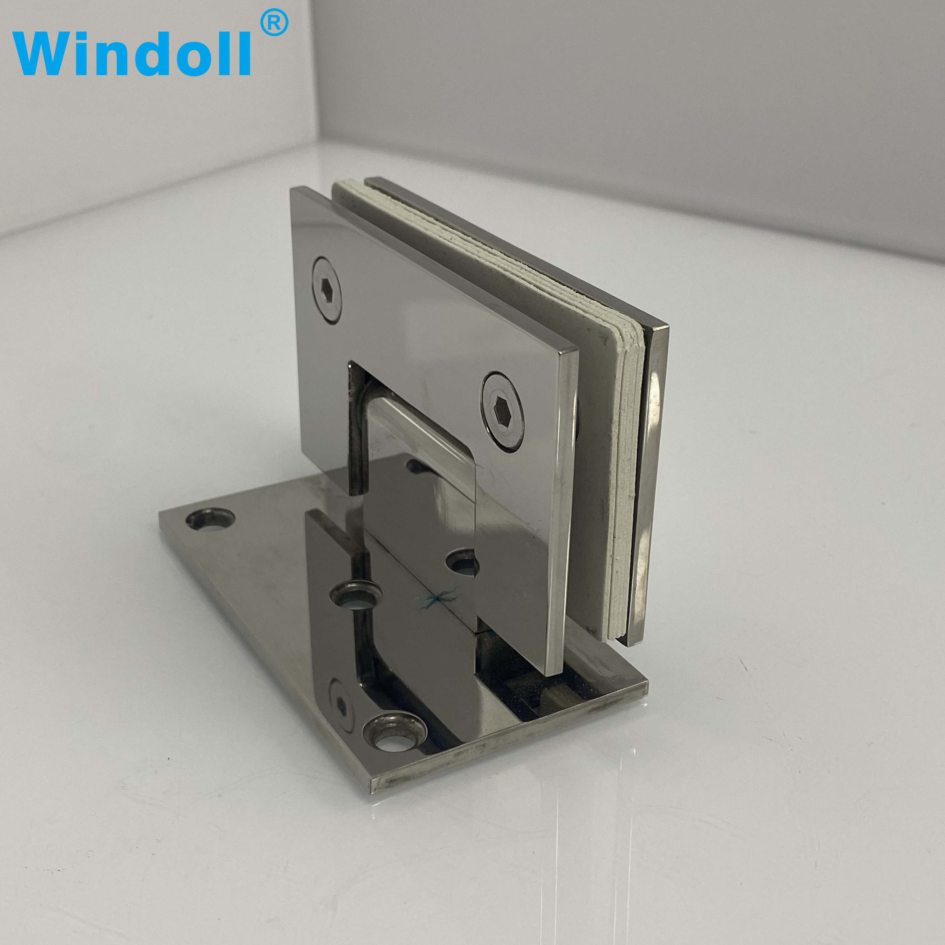 Heavy Duty 180 Degree Shower Door Hardware Stainless Steel Shower Glass Door Hinge