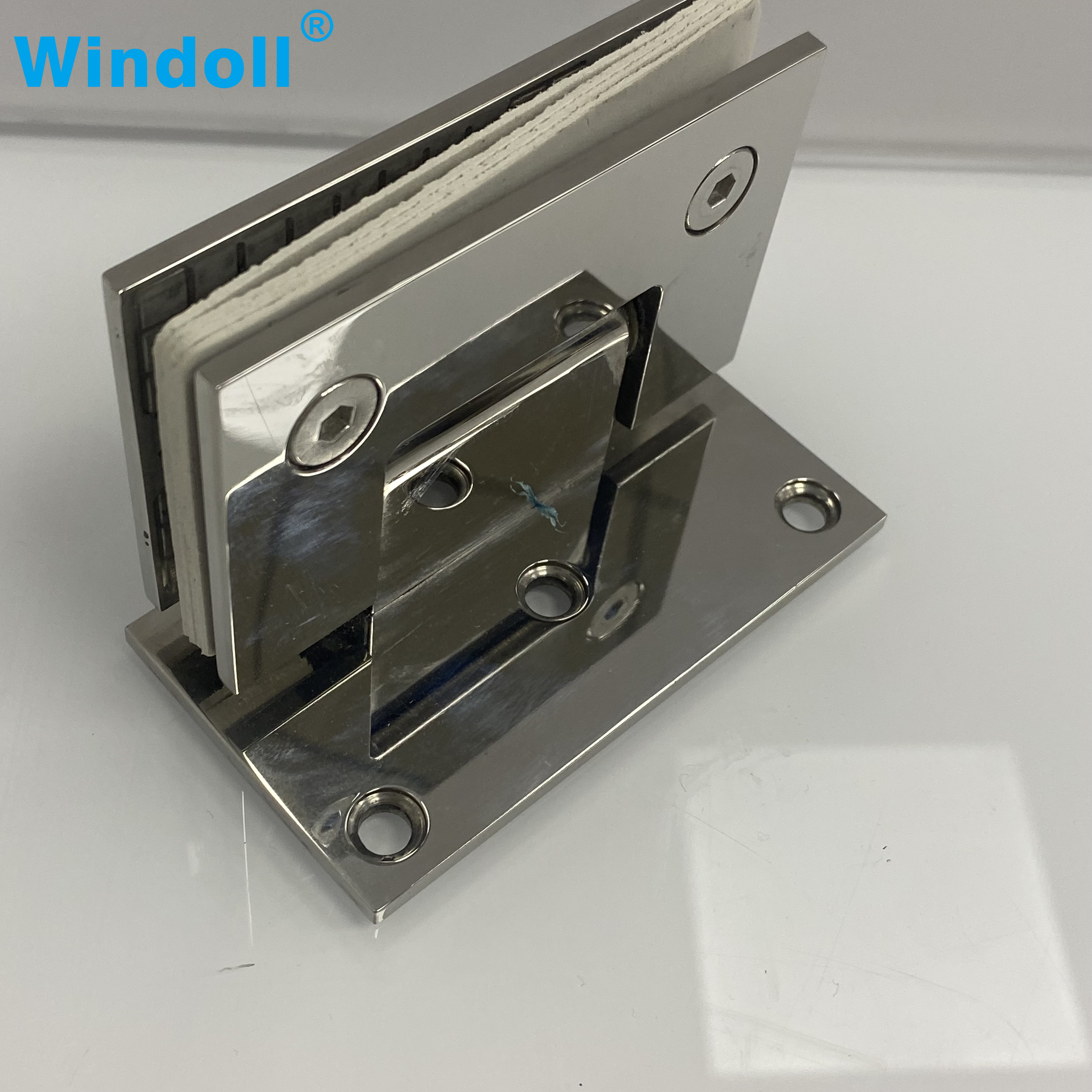 Heavy Duty 180 Degree Shower Door Hardware Stainless Steel Shower Glass Door Hinge