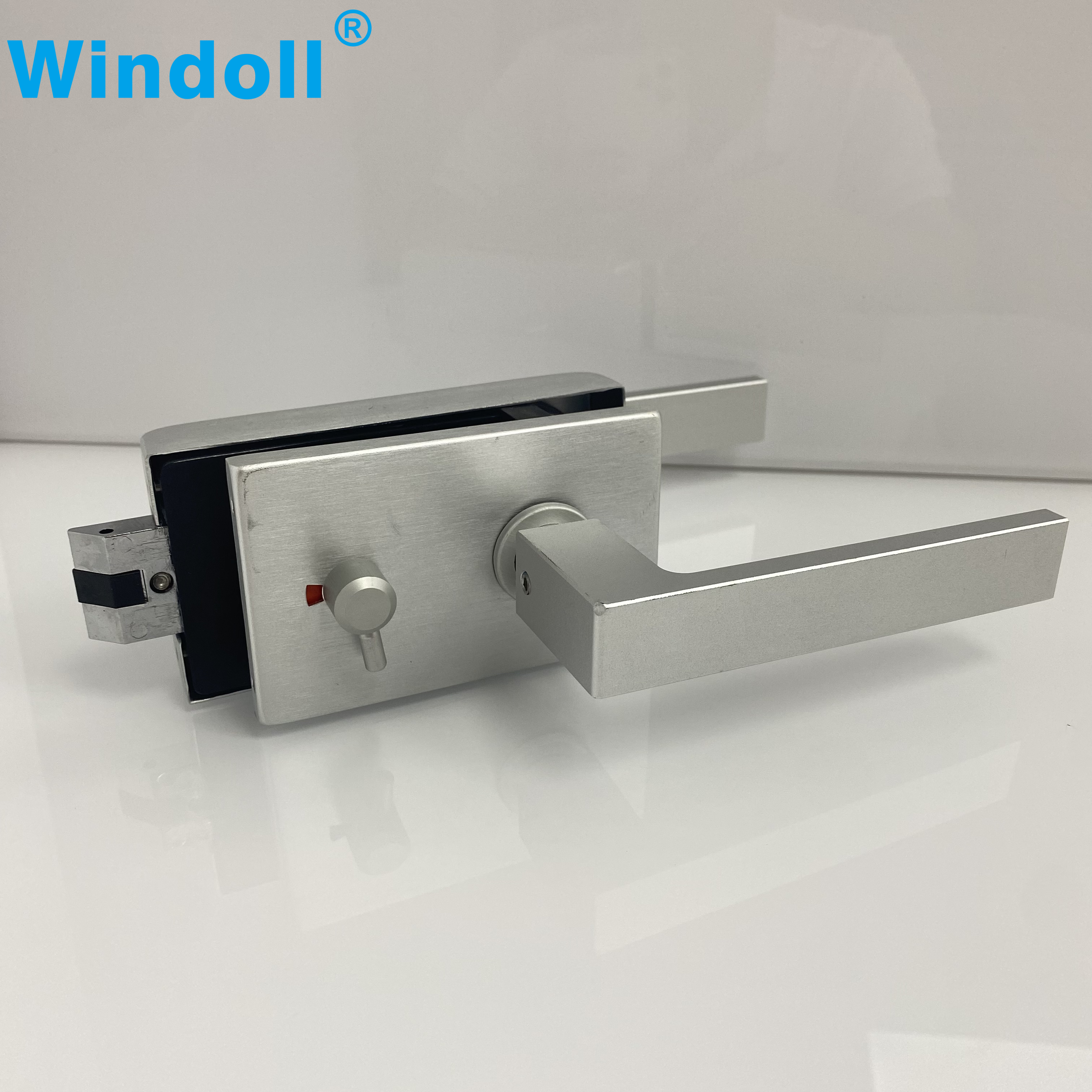 Wholesale Framed Sliding Glass Door Key Locks Multi-Select Type Glass Door Lock Zinc Lever Lock With Handles