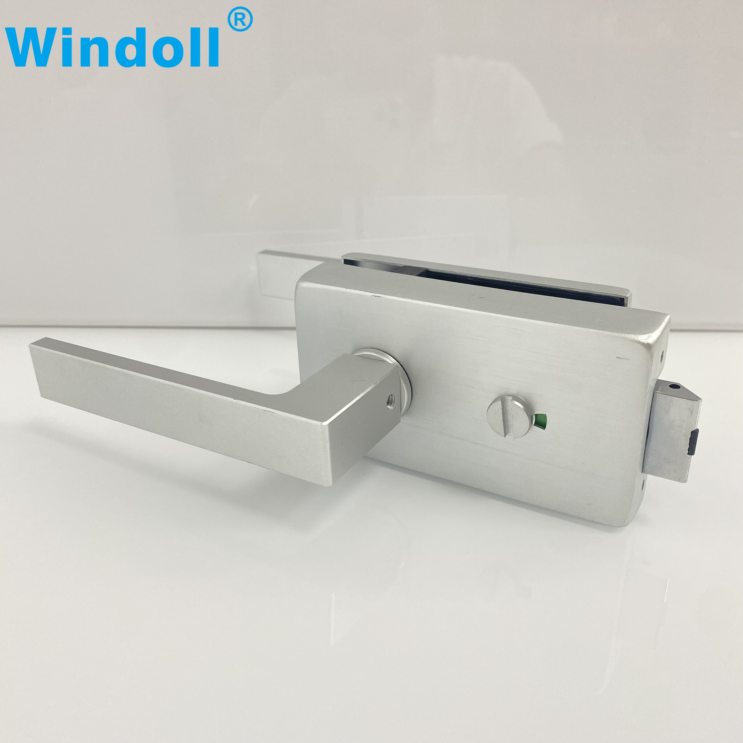 Wholesale Framed Sliding Glass Door Key Locks Multi-Select Type Glass Door Lock Zinc Lever Lock With Handles