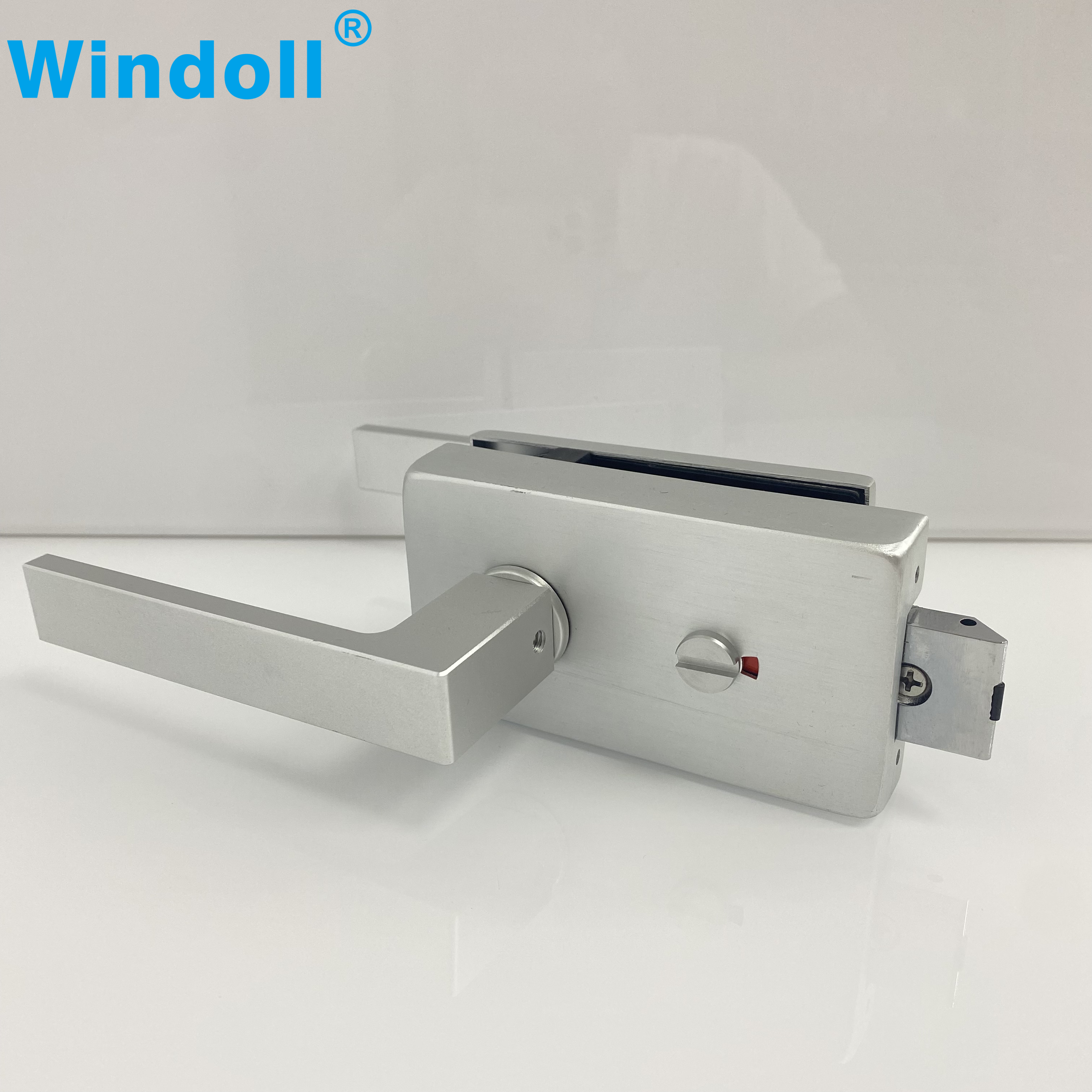 Wholesale Framed Sliding Glass Door Key Locks Multi-Select Type Glass Door Lock Zinc Lever Lock With Handles