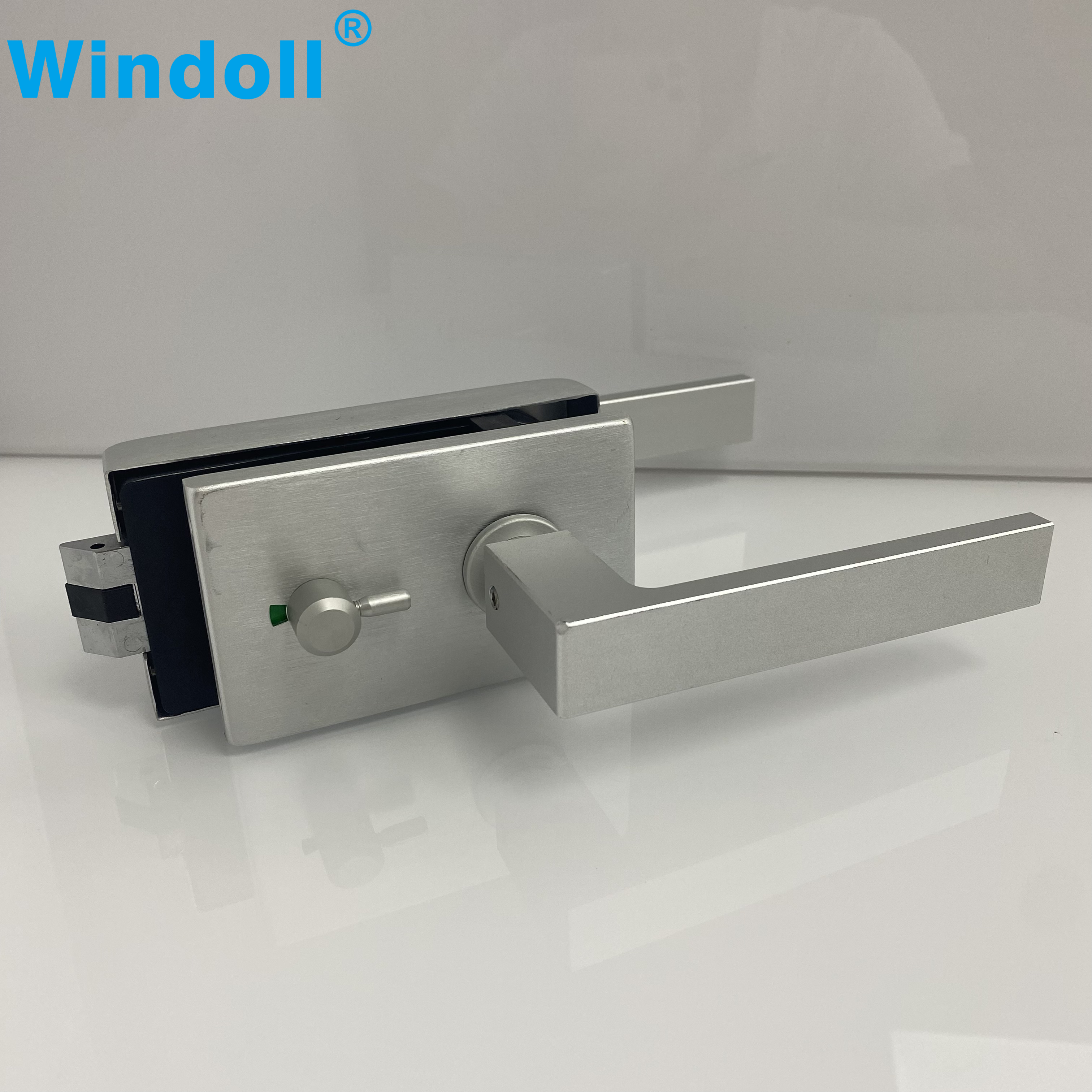Wholesale Framed Sliding Glass Door Key Locks Multi-Select Type Glass Door Lock Zinc Lever Lock With Handles