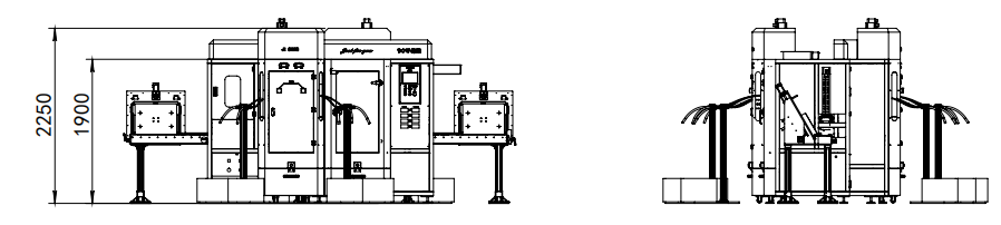 metal spray machine