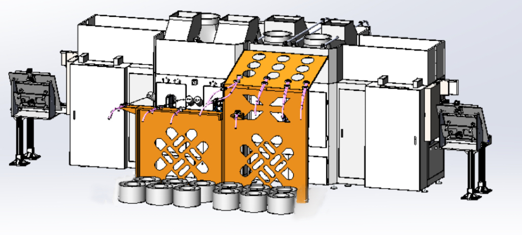 metal spray machine