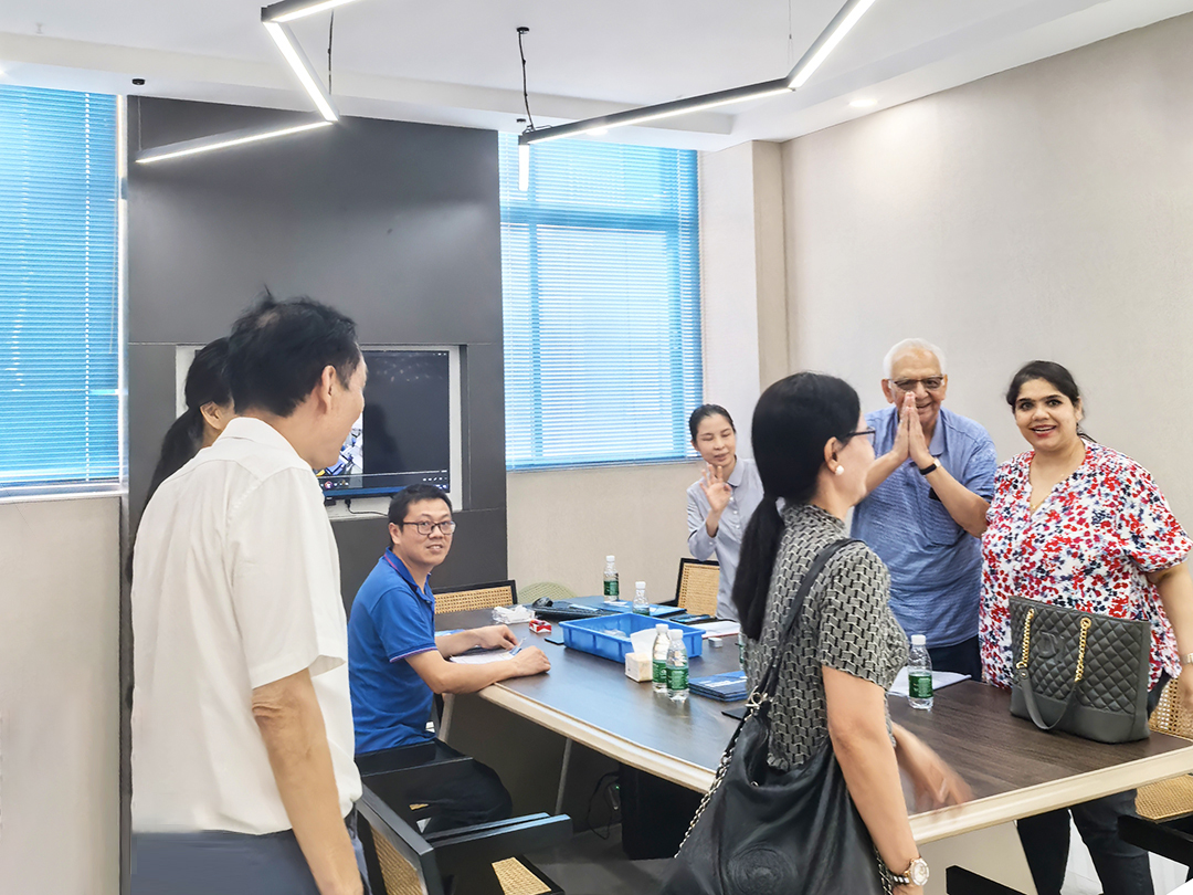 Customer Visits Equipment On-Site