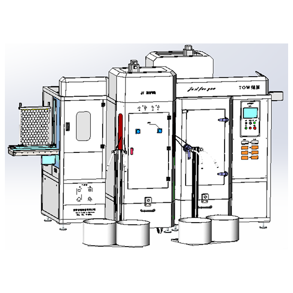 New Energy Double-Sided Four-Gun Metal Sprayer Machine