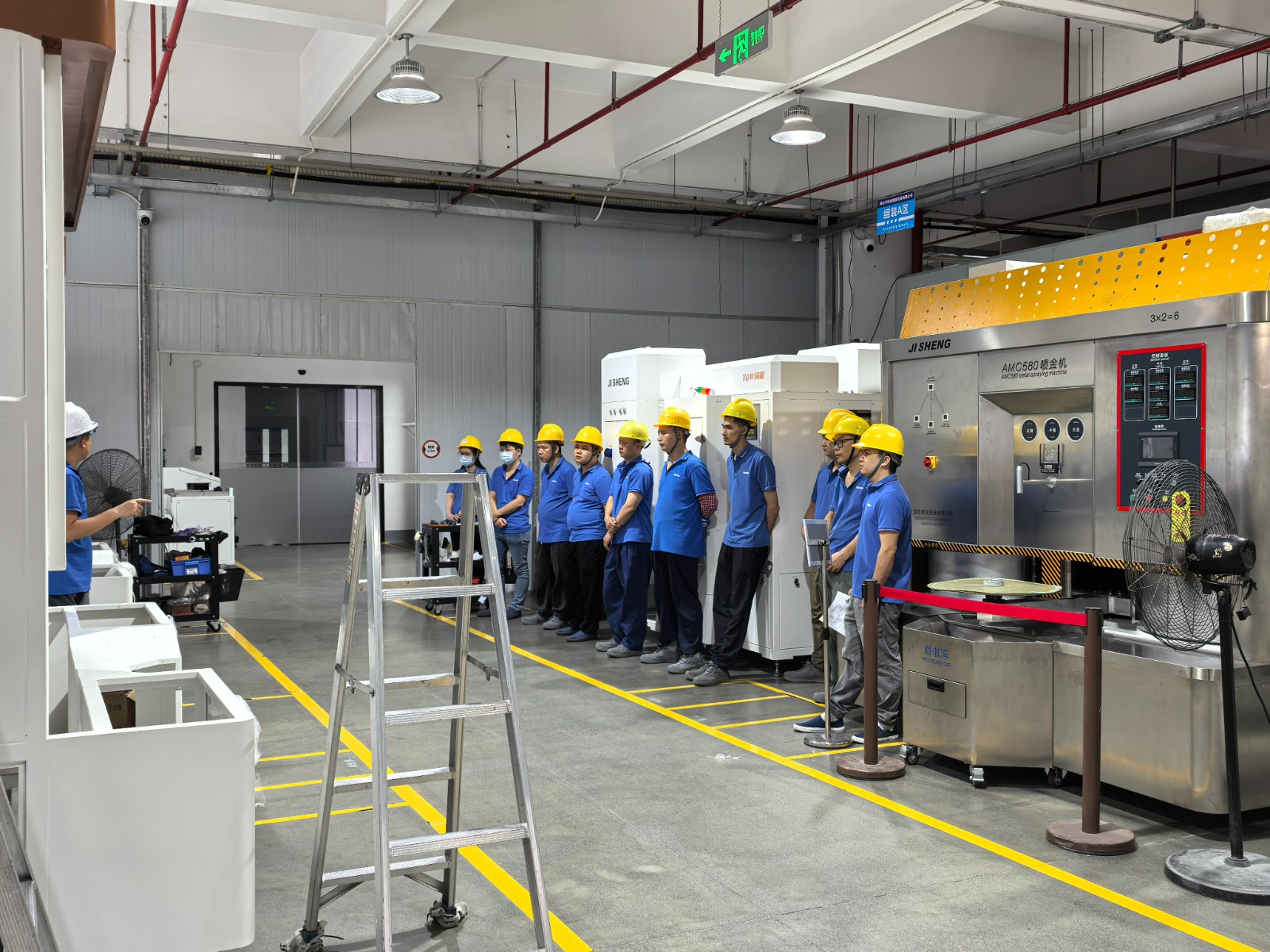 Metal Spraying for Metallized Film Capacitor