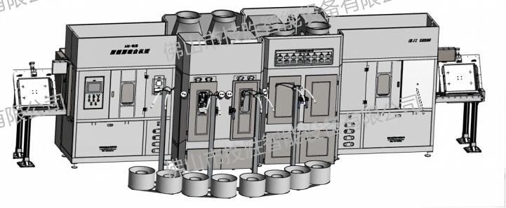metallizing spraying for film capacitor