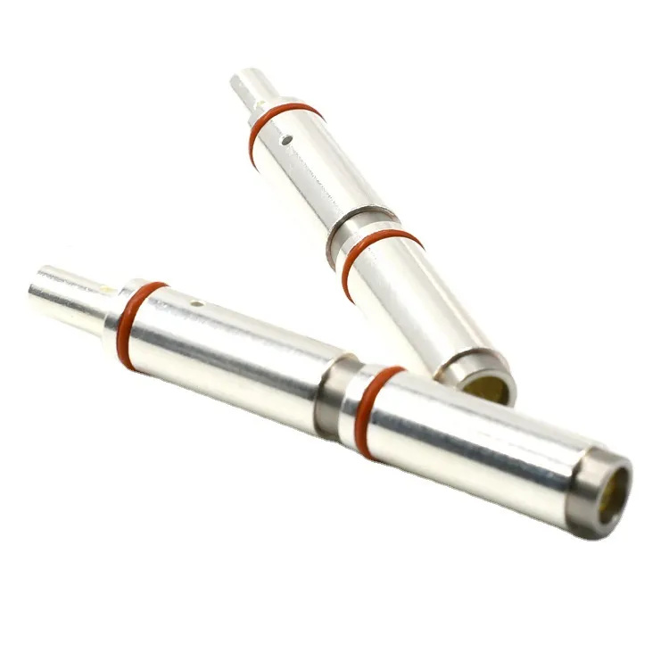 New Energy Charging Connector, Drainage Charging Gun Connector Pin, CNC Precision Automatic Lathe Processing