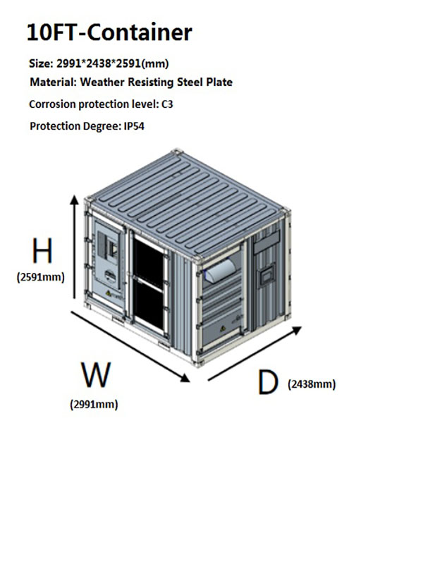 Home Energy Storage 60kWh BESS Battery 30kW Inverter