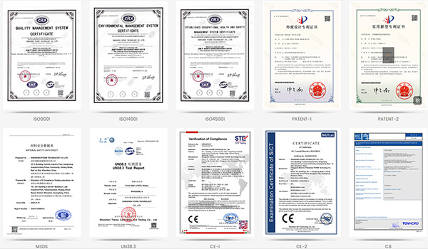 Qualification Certificates