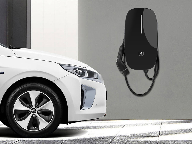 Wall-Mounted EV Charger