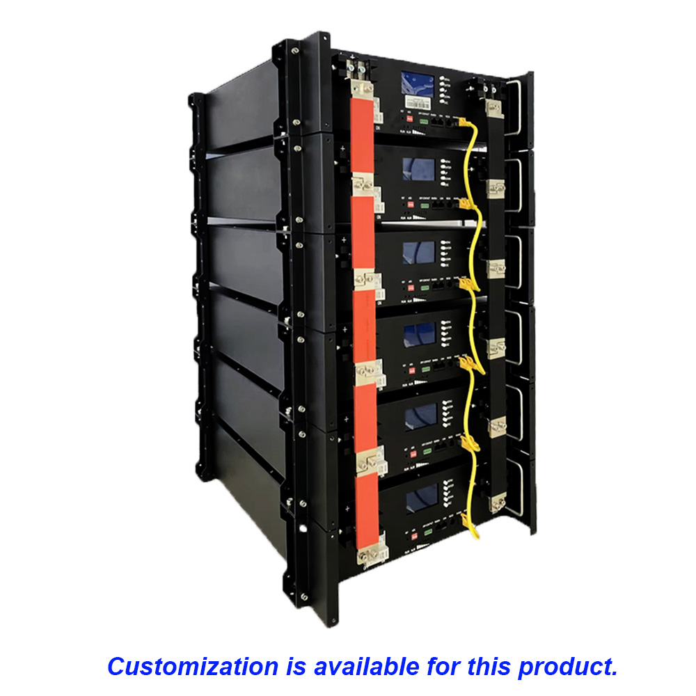 نظام تخزين الطاقة الشمسية ببطارية قابلة للتكديس 10.24 كيلوواط/ساعة