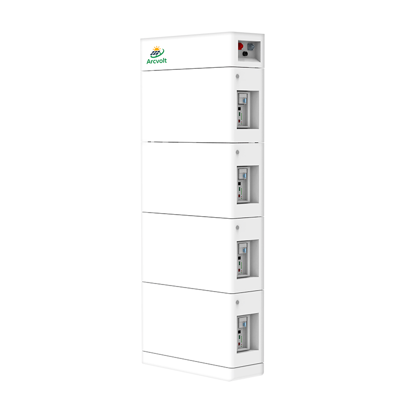 Batterie verticale basse tension 51,2 V empilée pour système de stockage d'énergie domestique