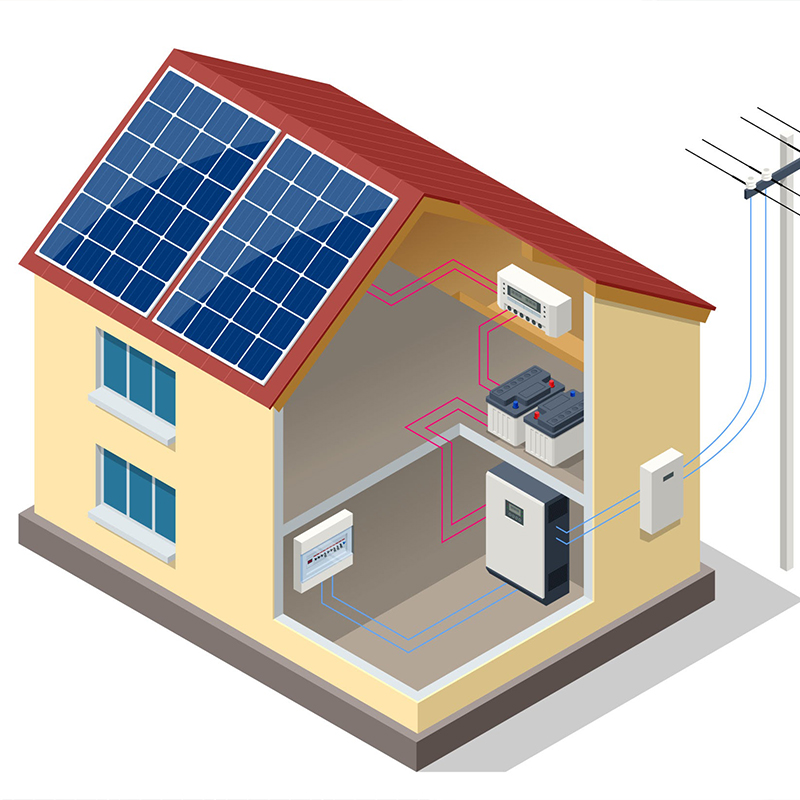 Güneş pili depolama powerwall ev enerjisi depolama ev pili yedekleme Dikey Düşük Voltaj 51.2V Yığın Pil Ev ESS için
