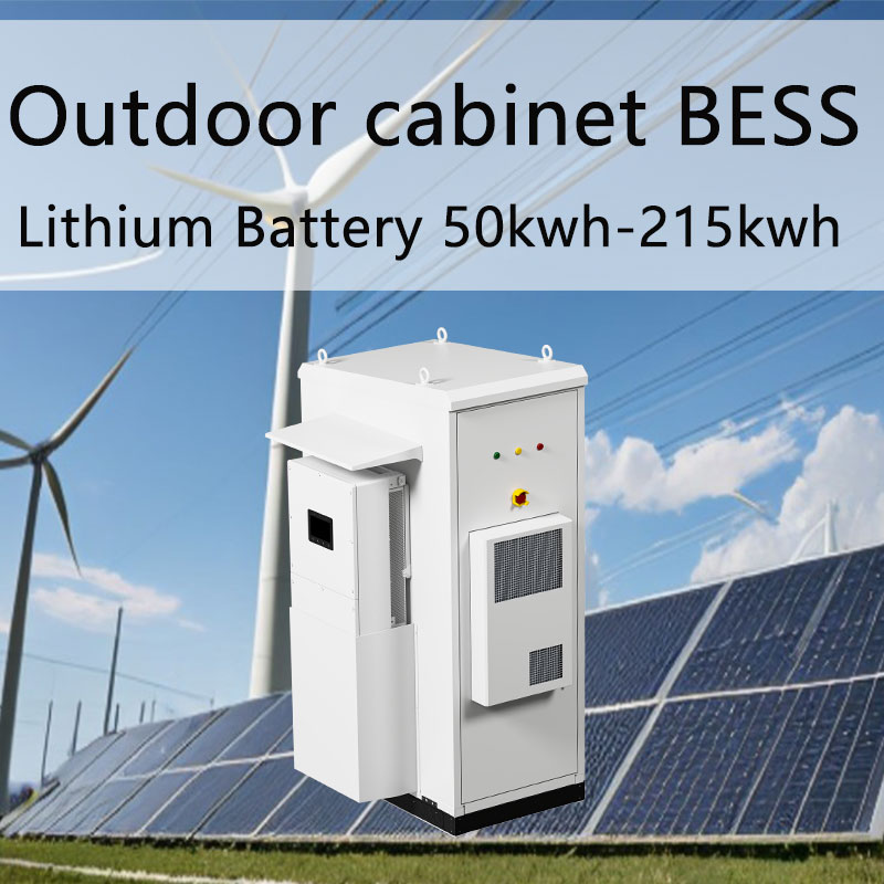 Outdoor Cabinet BESS 50kwh100kwh215kwh Smart Industrial and commercial Energy Storage System