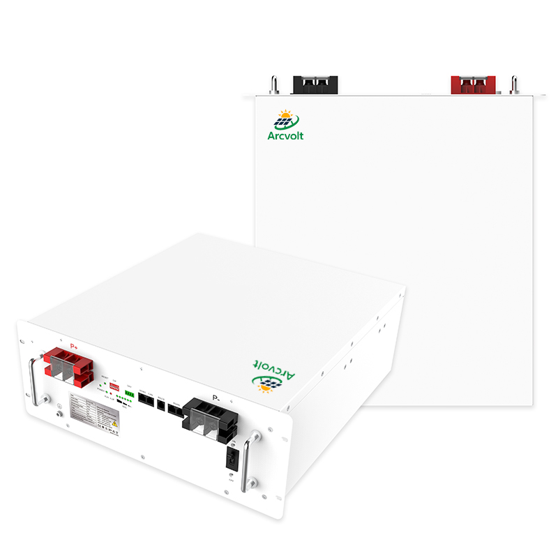 Advanced BMS 51.2V LiFePO4 Stackable Battery for Home