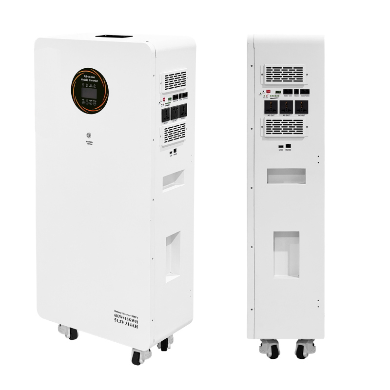 Système de stockage solaire hybride mobile 6 kW 16 kWh