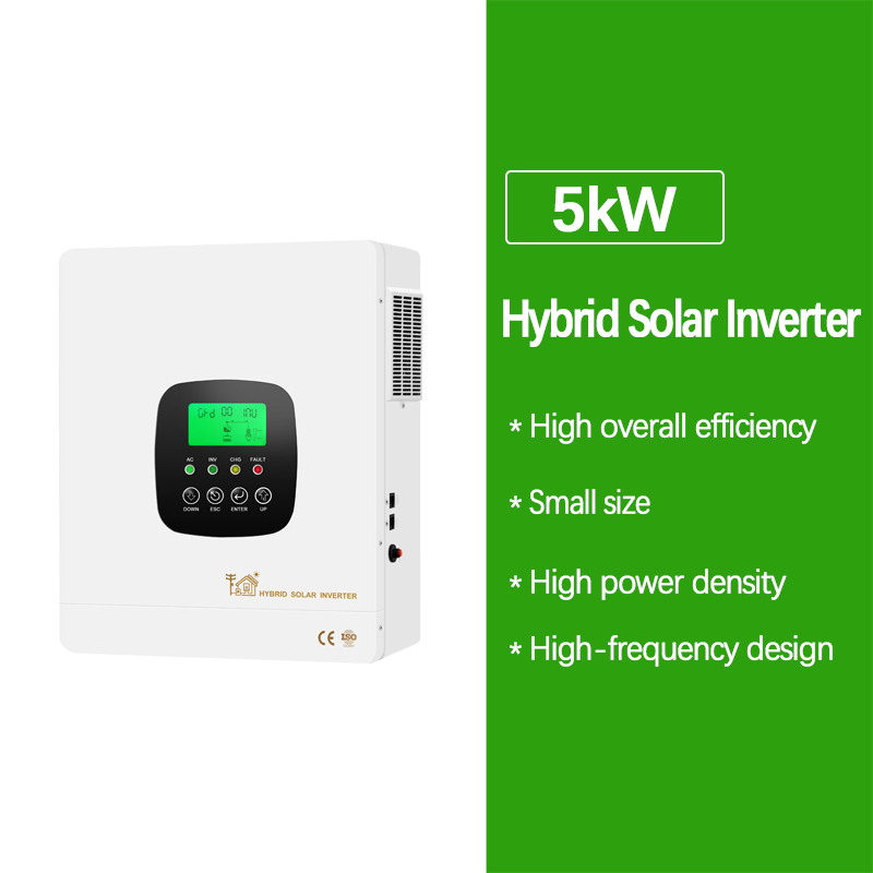 Système solaire hybride 5 kW, kit batterie 5 kWh 48 V