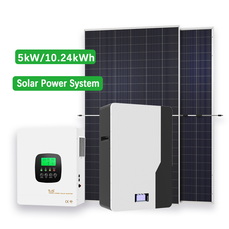 Supply 5kW Hybrid Solar System 10kWh Lithium Battery Kit Wholesale ...