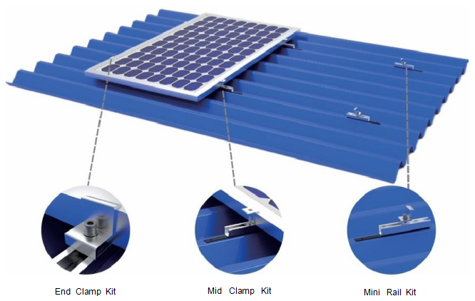 solar mounting brackets for metal roof