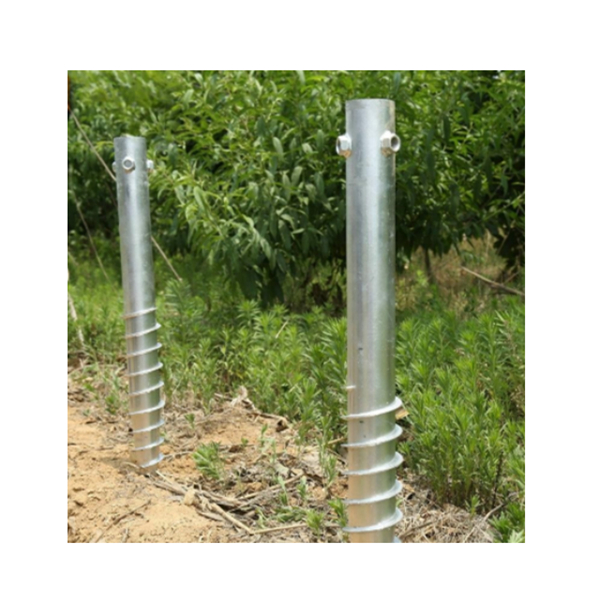 No Dig Ground Screw Pole Anchor