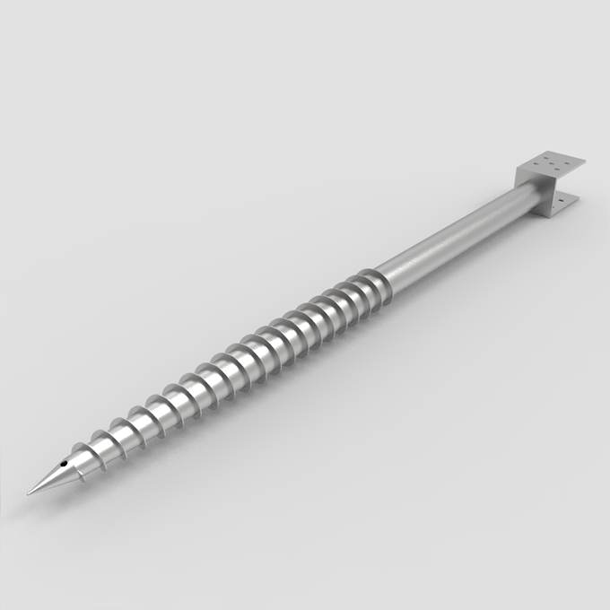 Ground Screw Anchors U Shape | Angels Solar