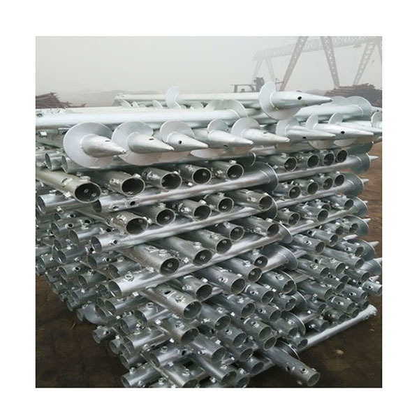 Galvanized Helical Earth Screw For House Foundation