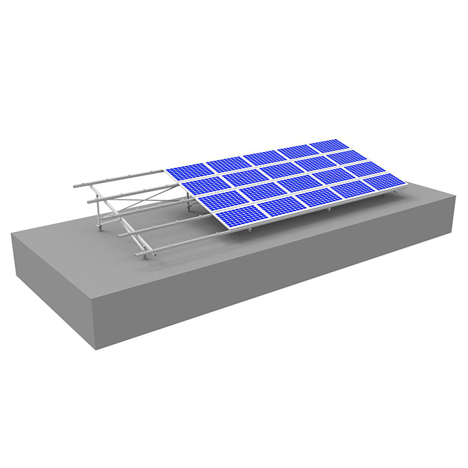 Aluminum Ground Mounting System | Angels Solar